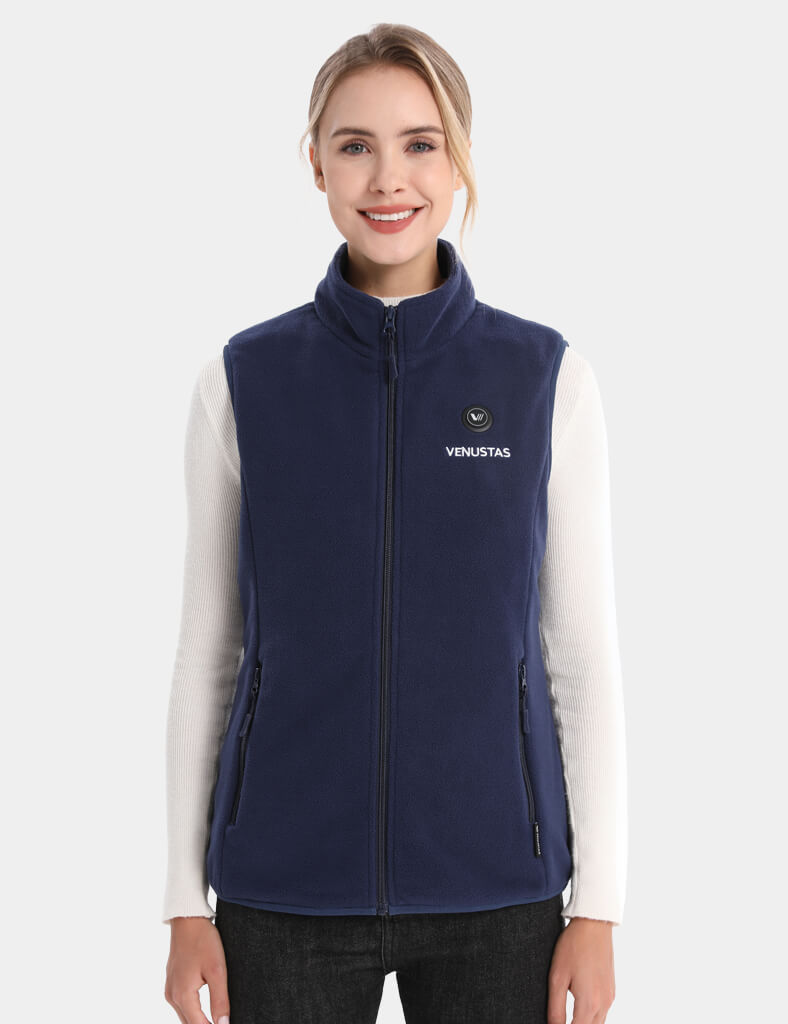 Women’s Heated Fleece Vest (Up to 20 heating hours), W2117 Max