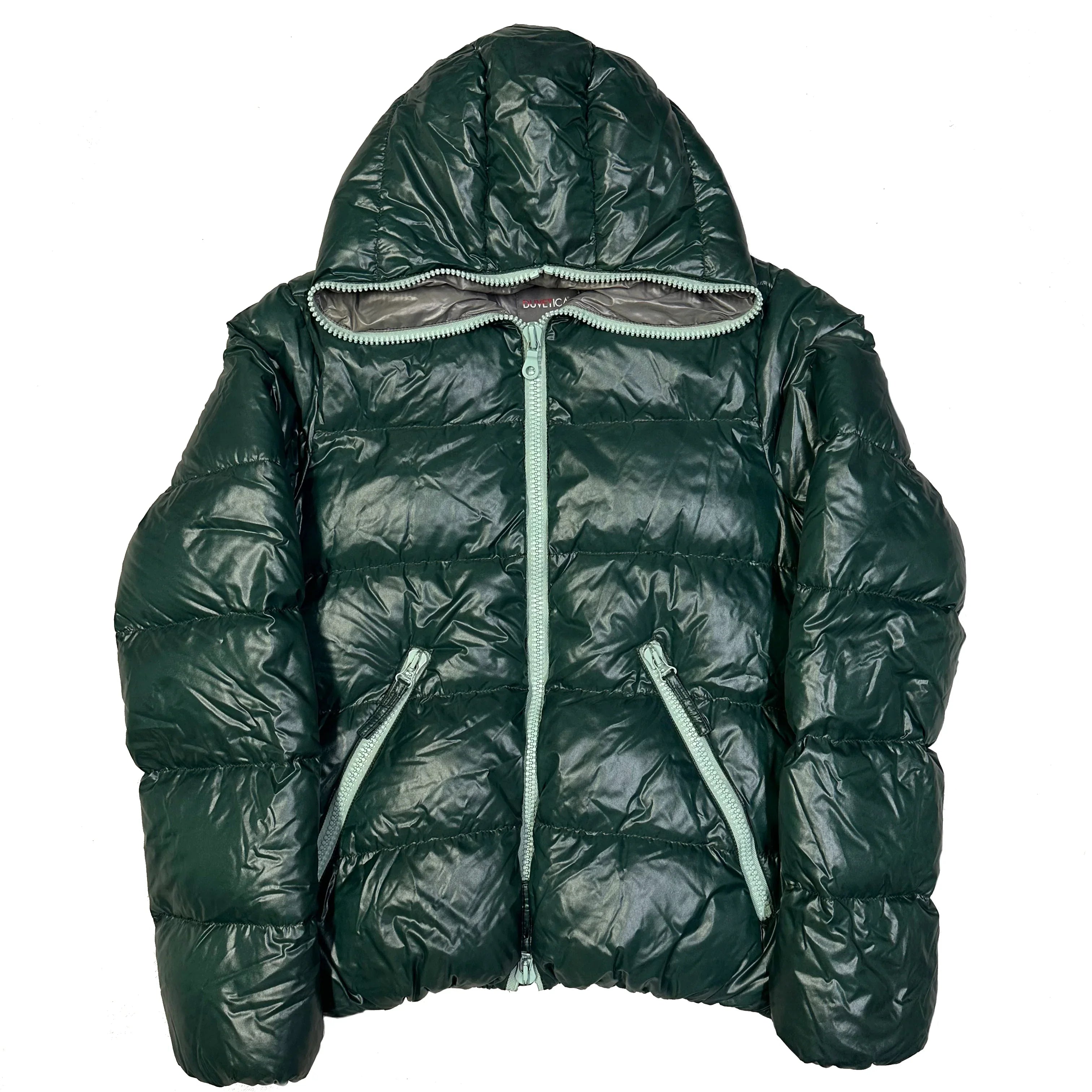 Puffer Jacket In Mint Green - product image