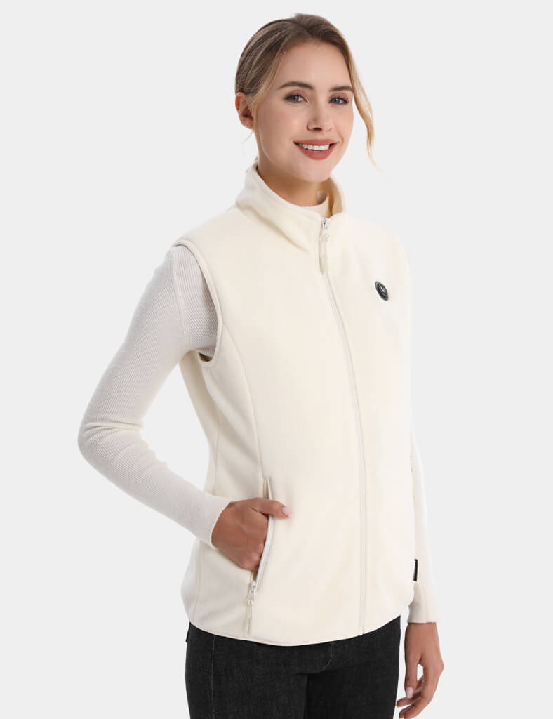 Women’s Heated Fleece Vest (Up to 20 heating hours), W2117 Max