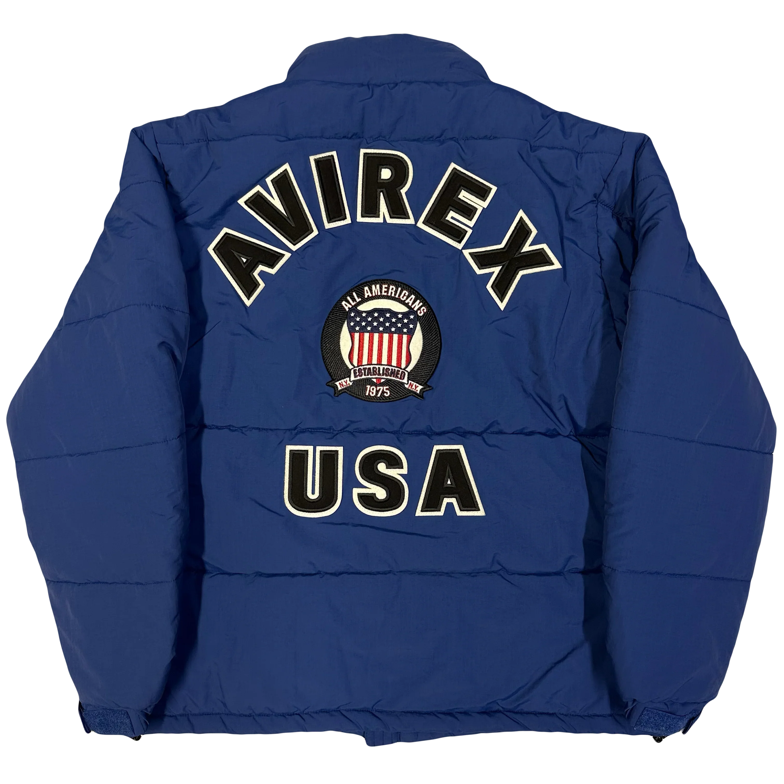 Icon Puffer Jacket In Blue - product image