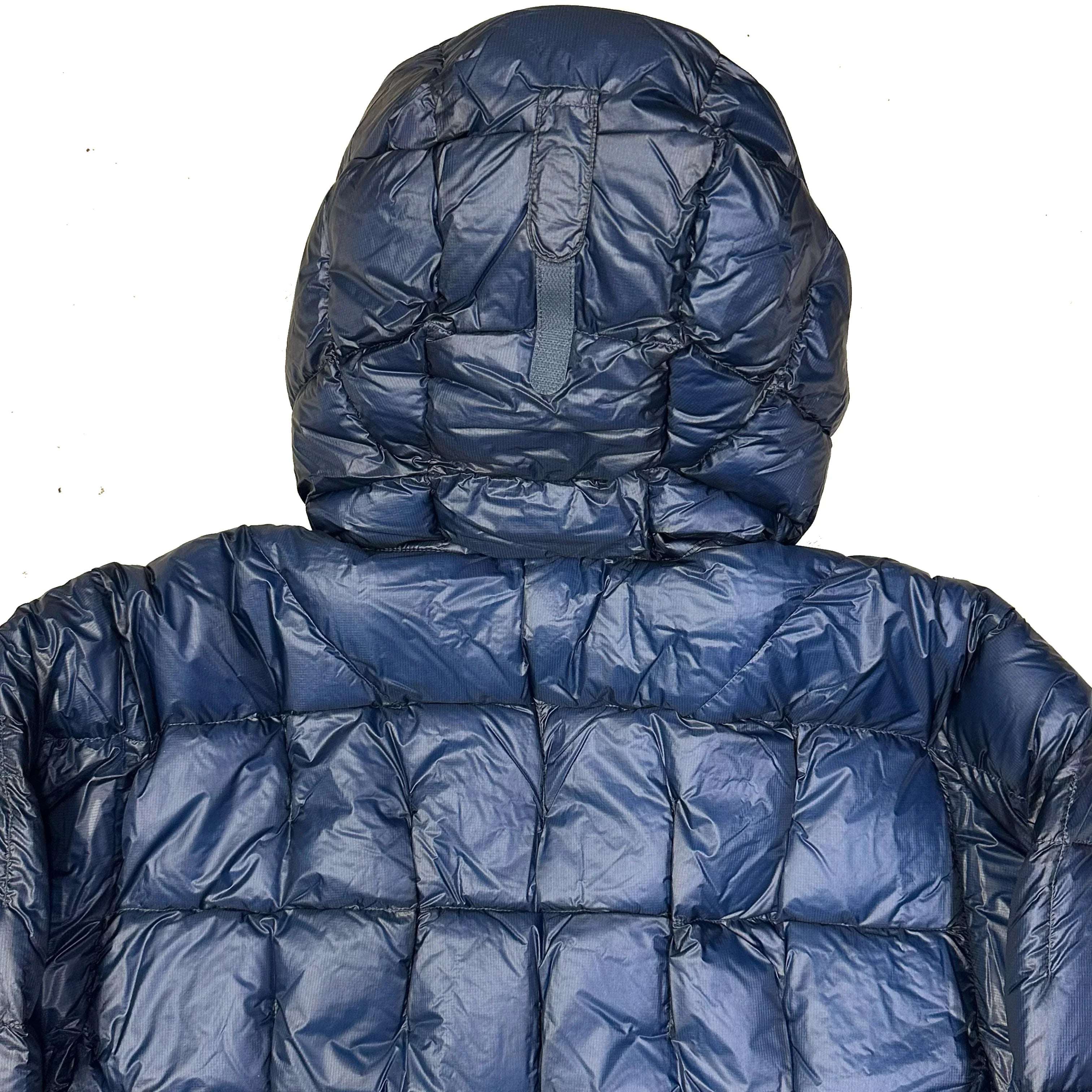 Plasma 1000 Alpine Down Parka Puffer Jacket In Navy Blue - product image
