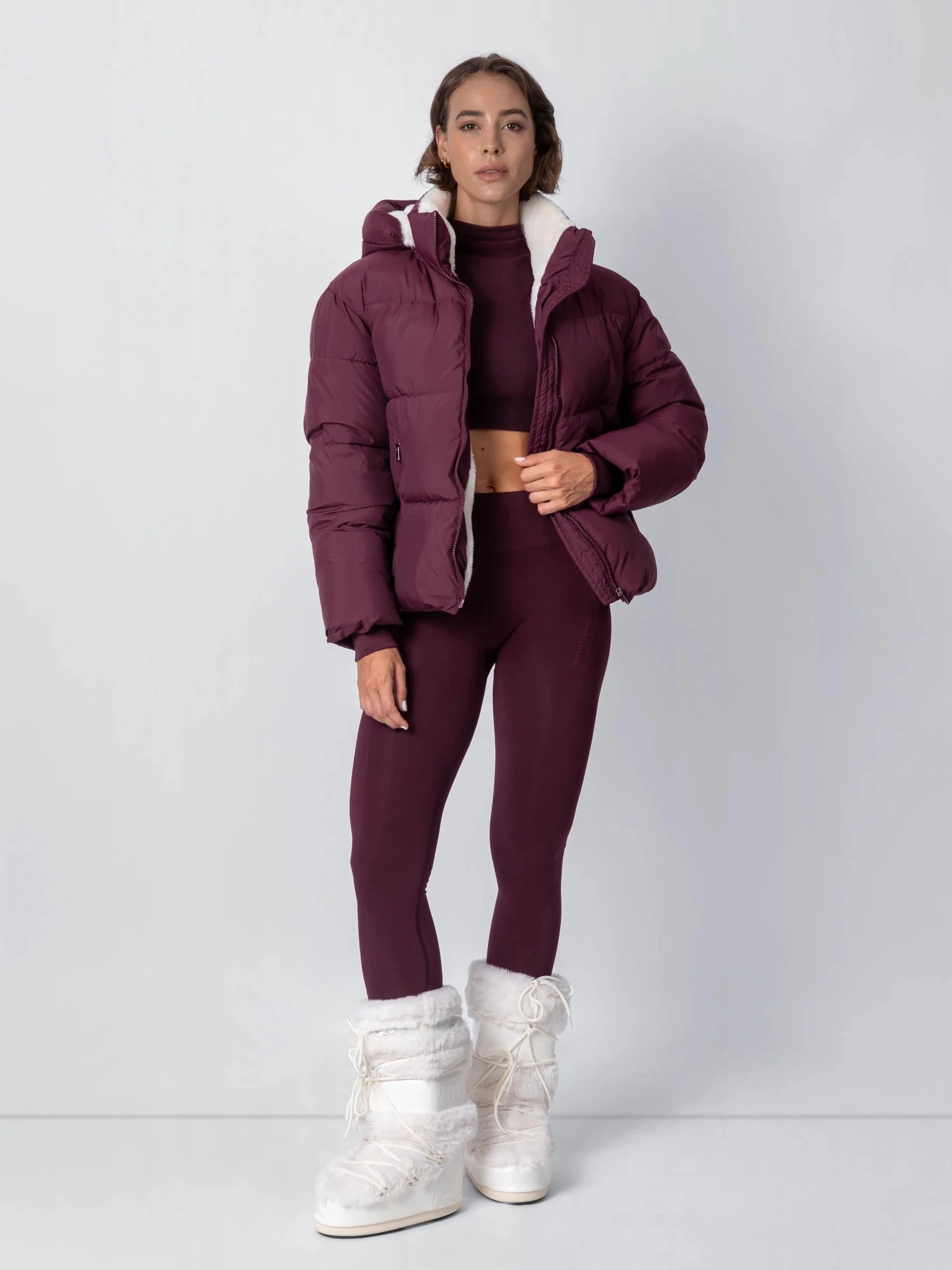 Classic Short Detachable Hooded Puffer Jacket - product image 11