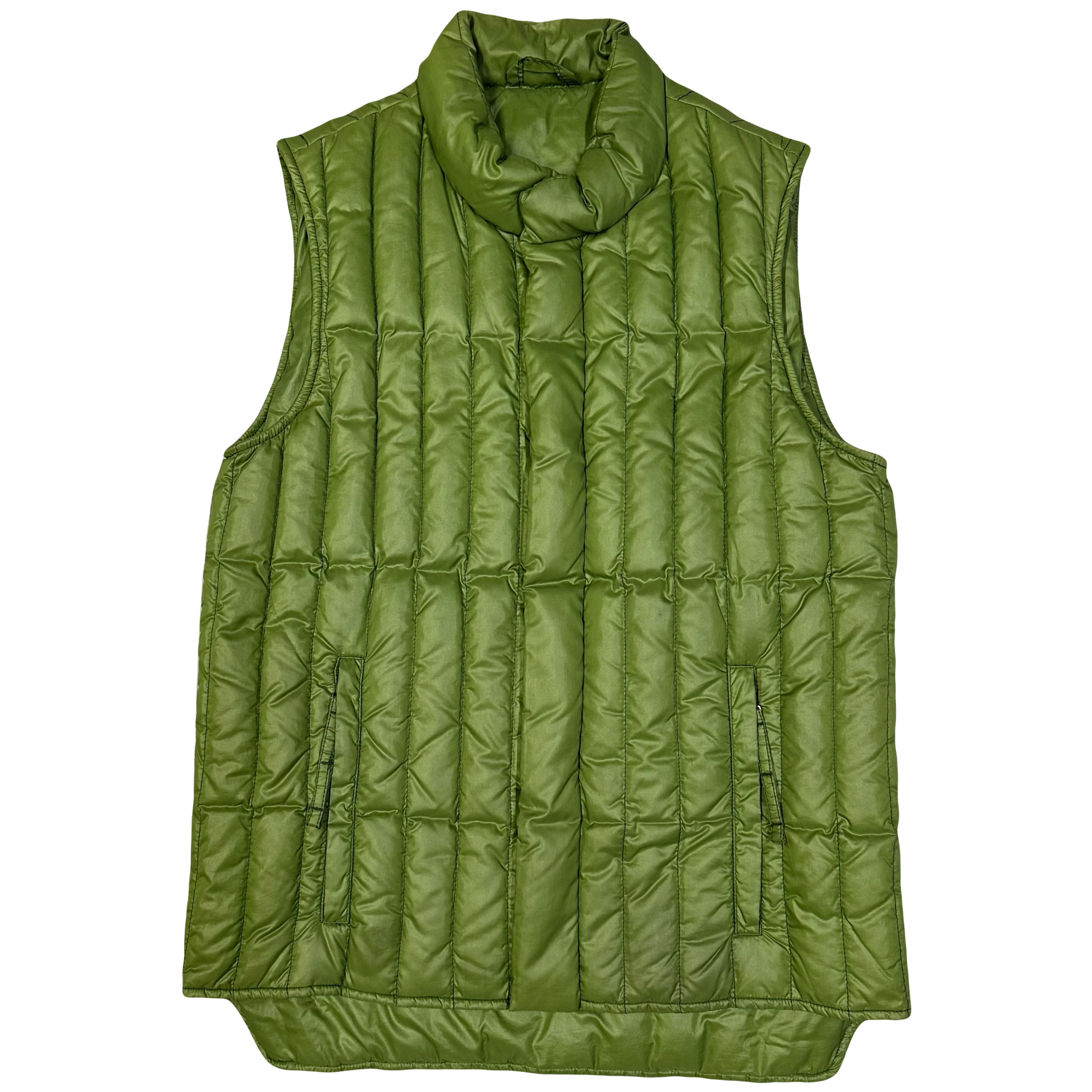 Puffer Gilet In Green - product image
