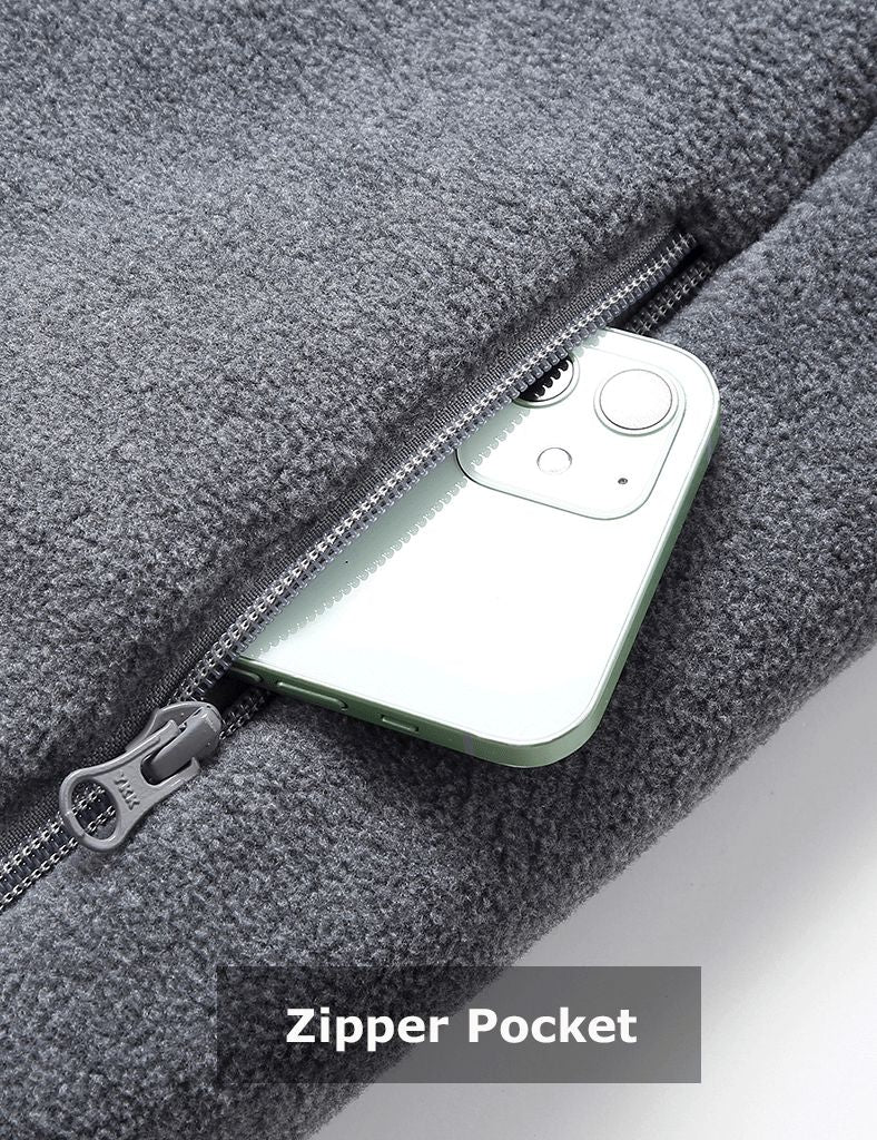 Men’s Heated Fleece Vest (Up to 20 heating hours), M2117 Max