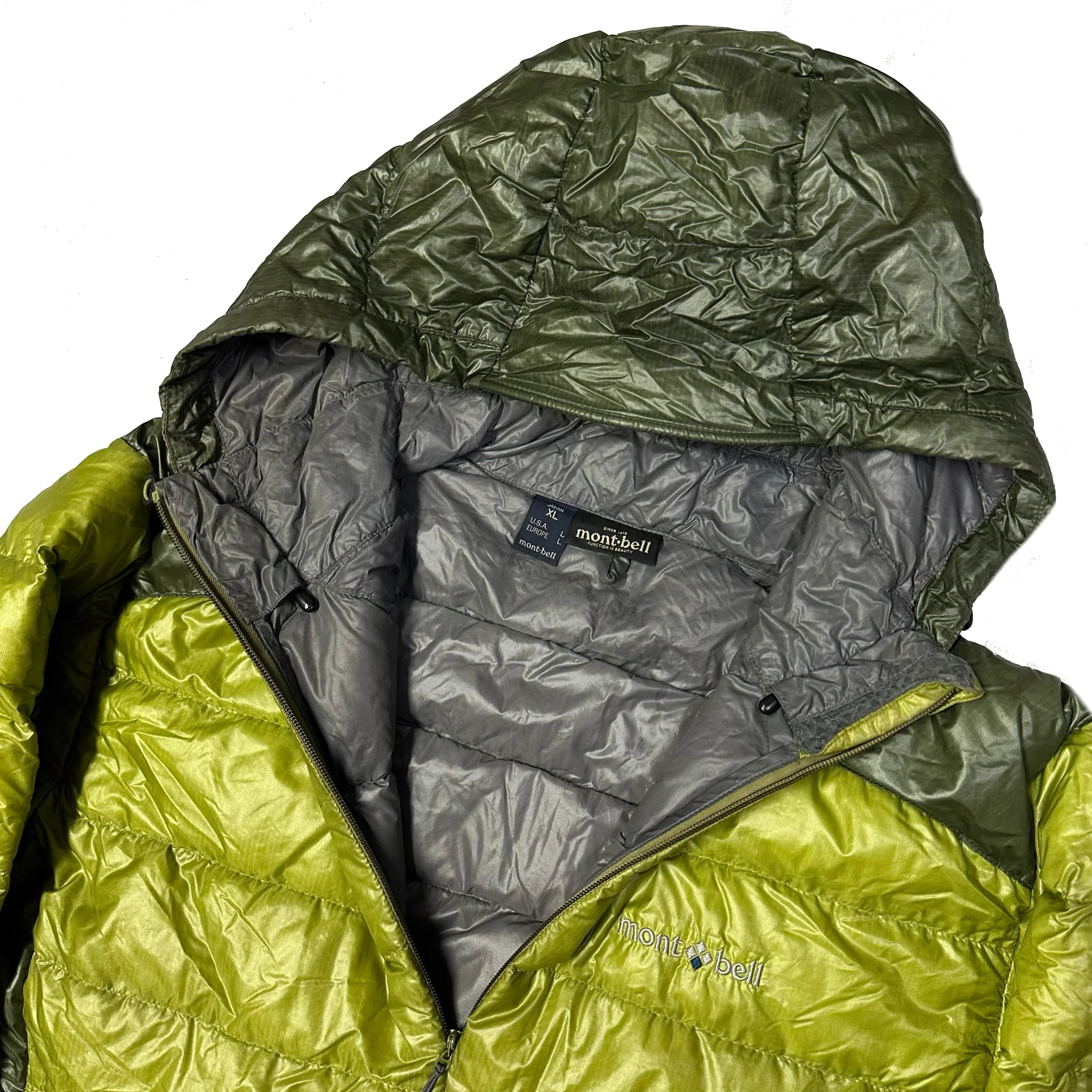 Down Puffer Jacket In Green - product image