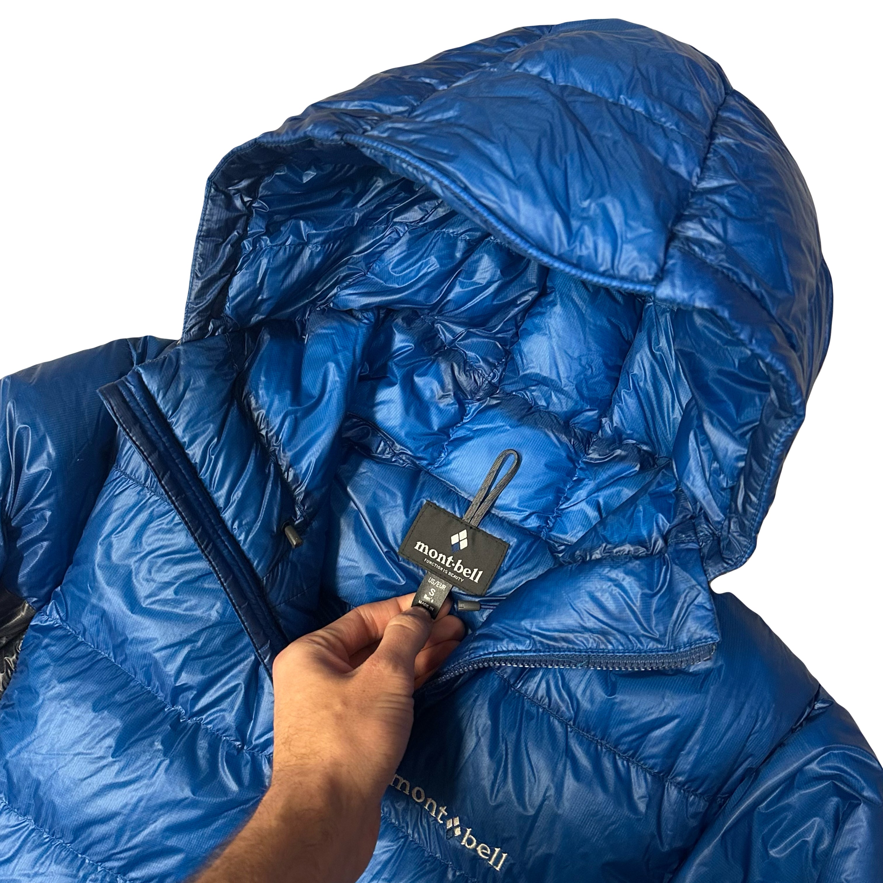 Mirage Down Parka Puffer Jacket In Blue - product image