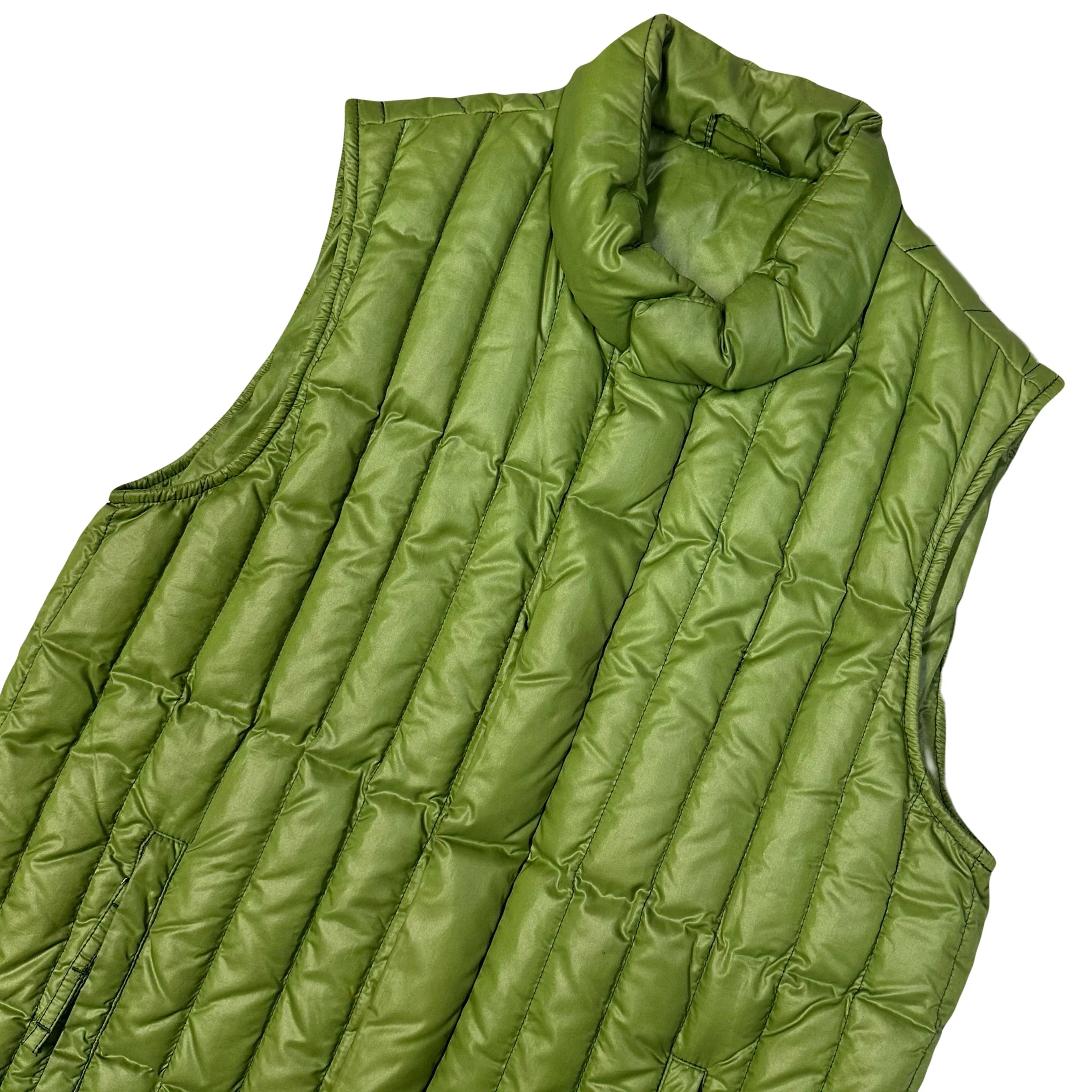 Puffer Gilet In Green - product image