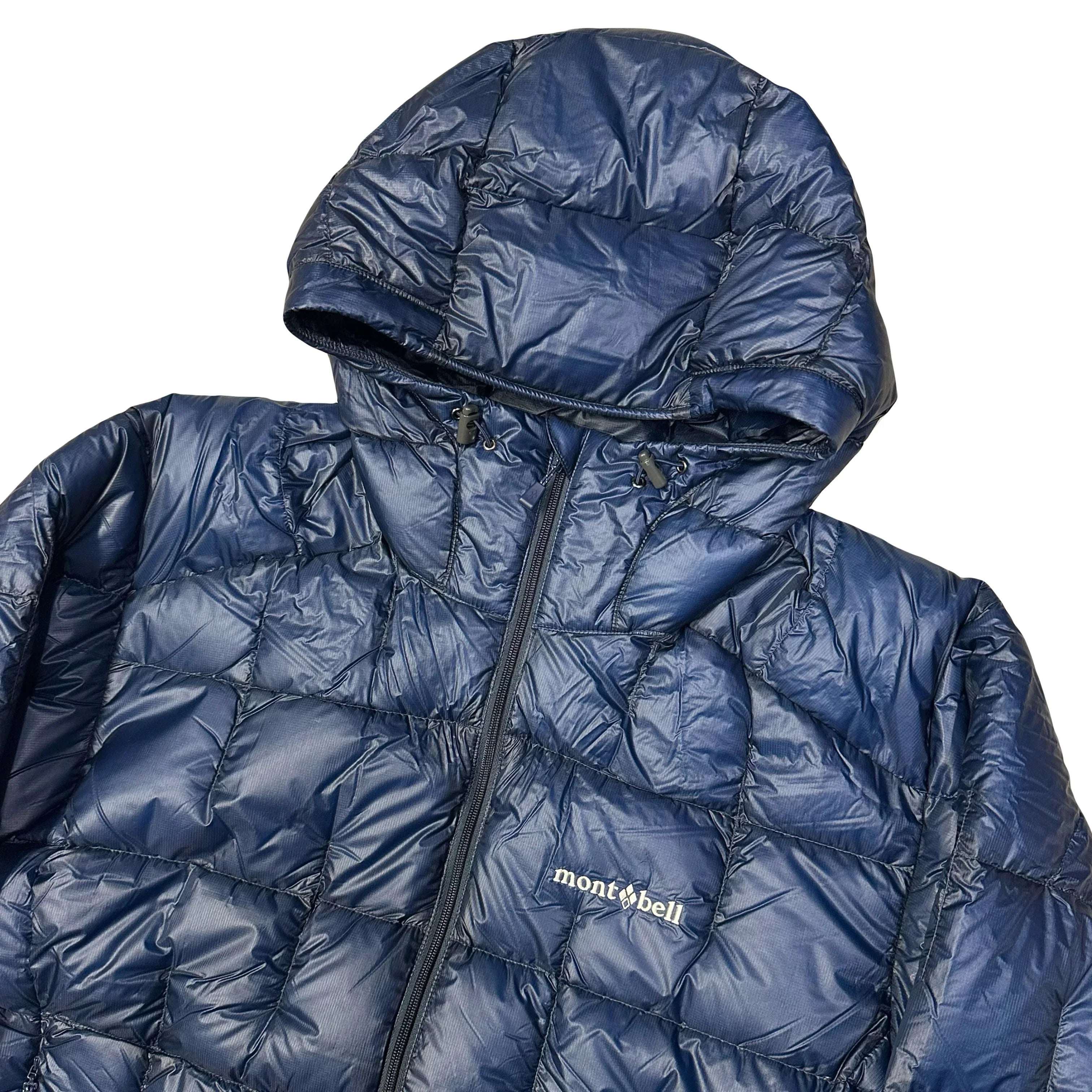 Plasma 1000 Alpine Down Parka Puffer Jacket In Navy Blue - product image