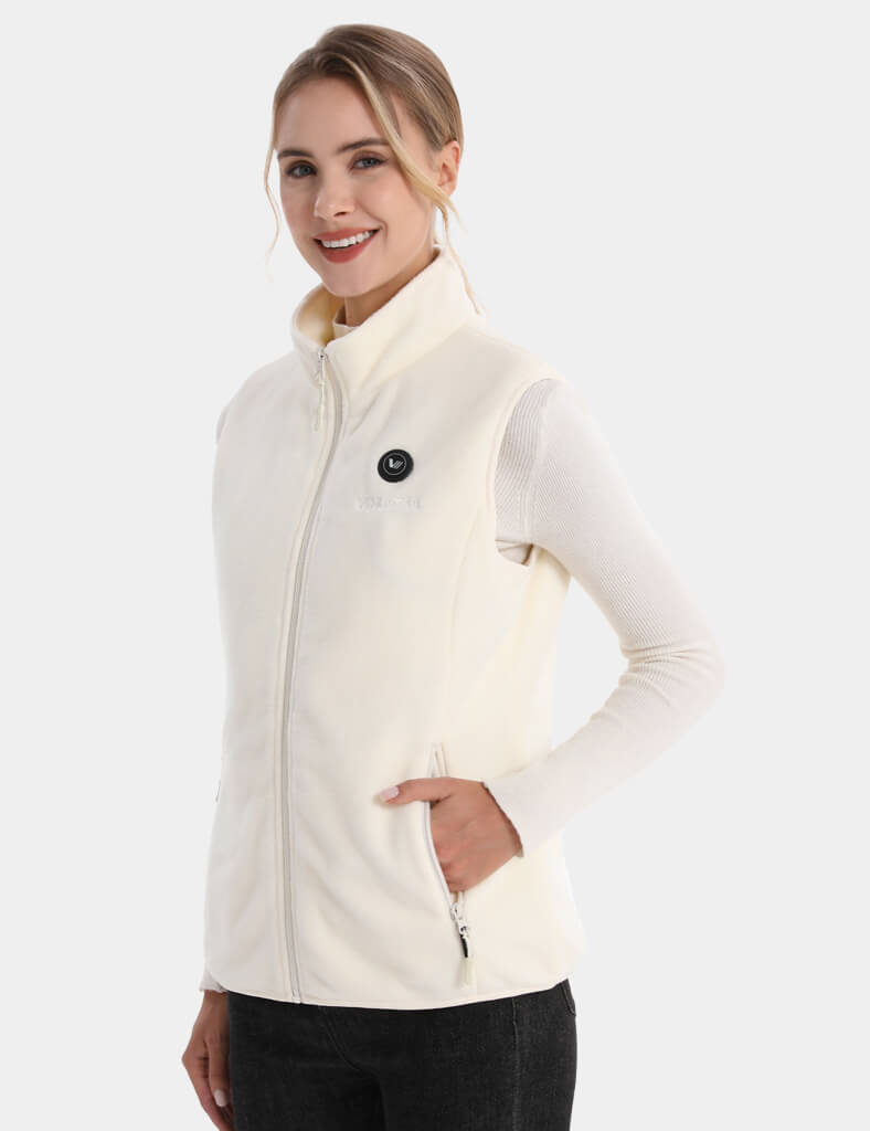 Women’s Heated Fleece Vest (Up to 20 heating hours), W2117 Max