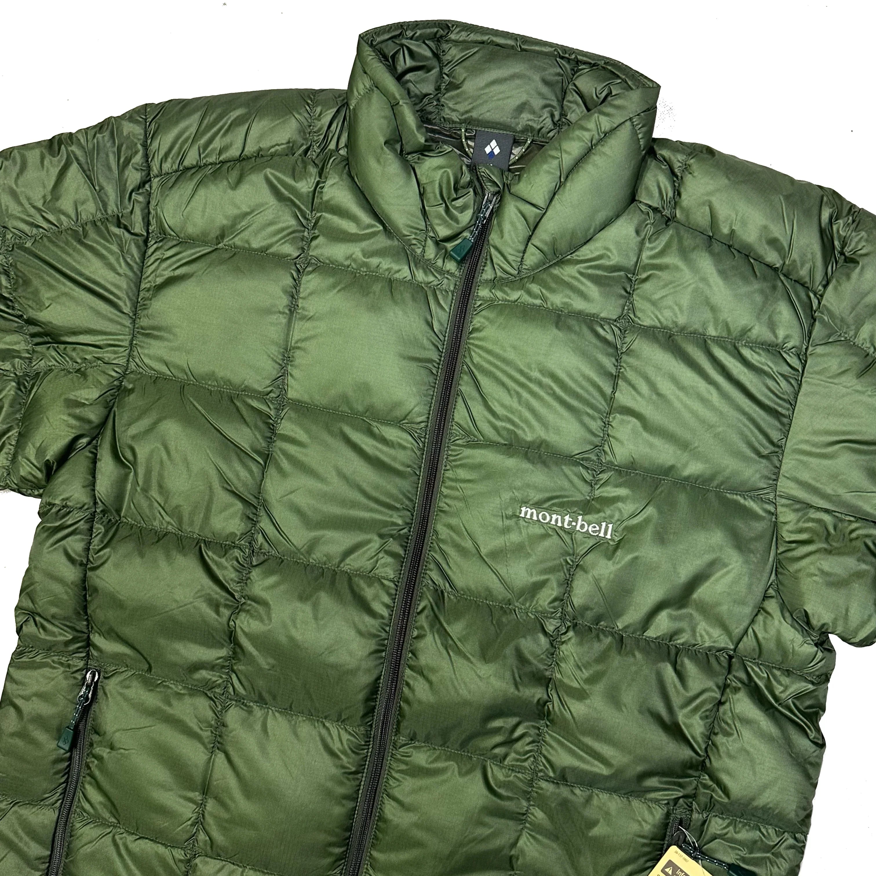 Superior Down Puffer Jacket In Dark Green - product image