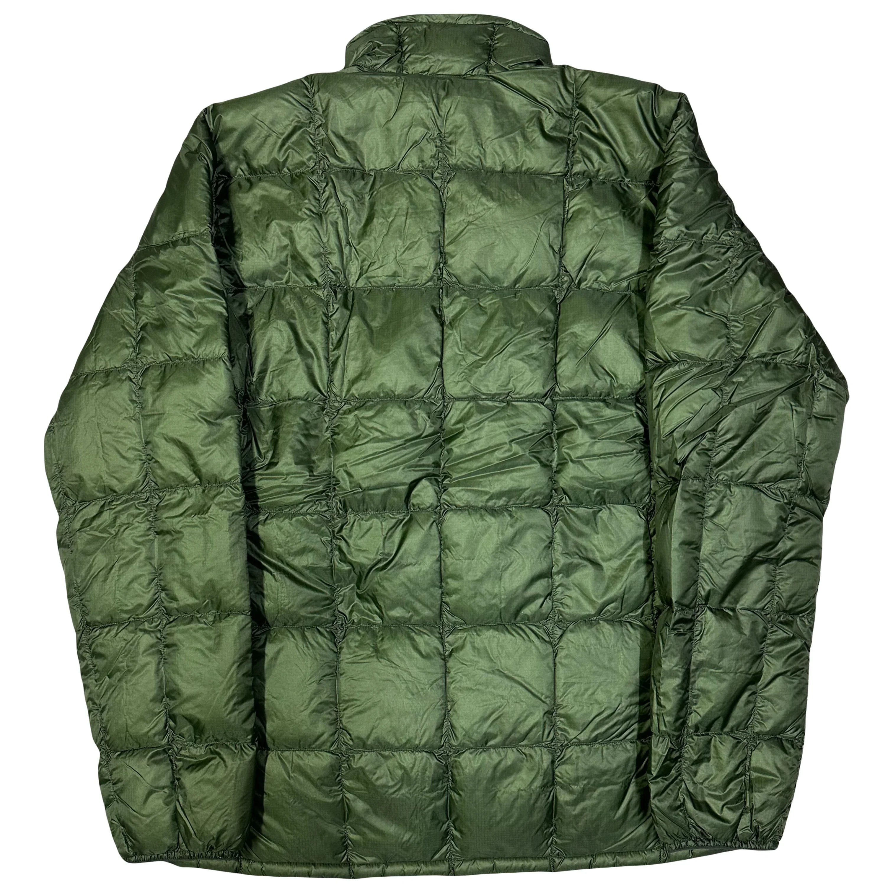 Superior Down Puffer Jacket In Dark Green - product image