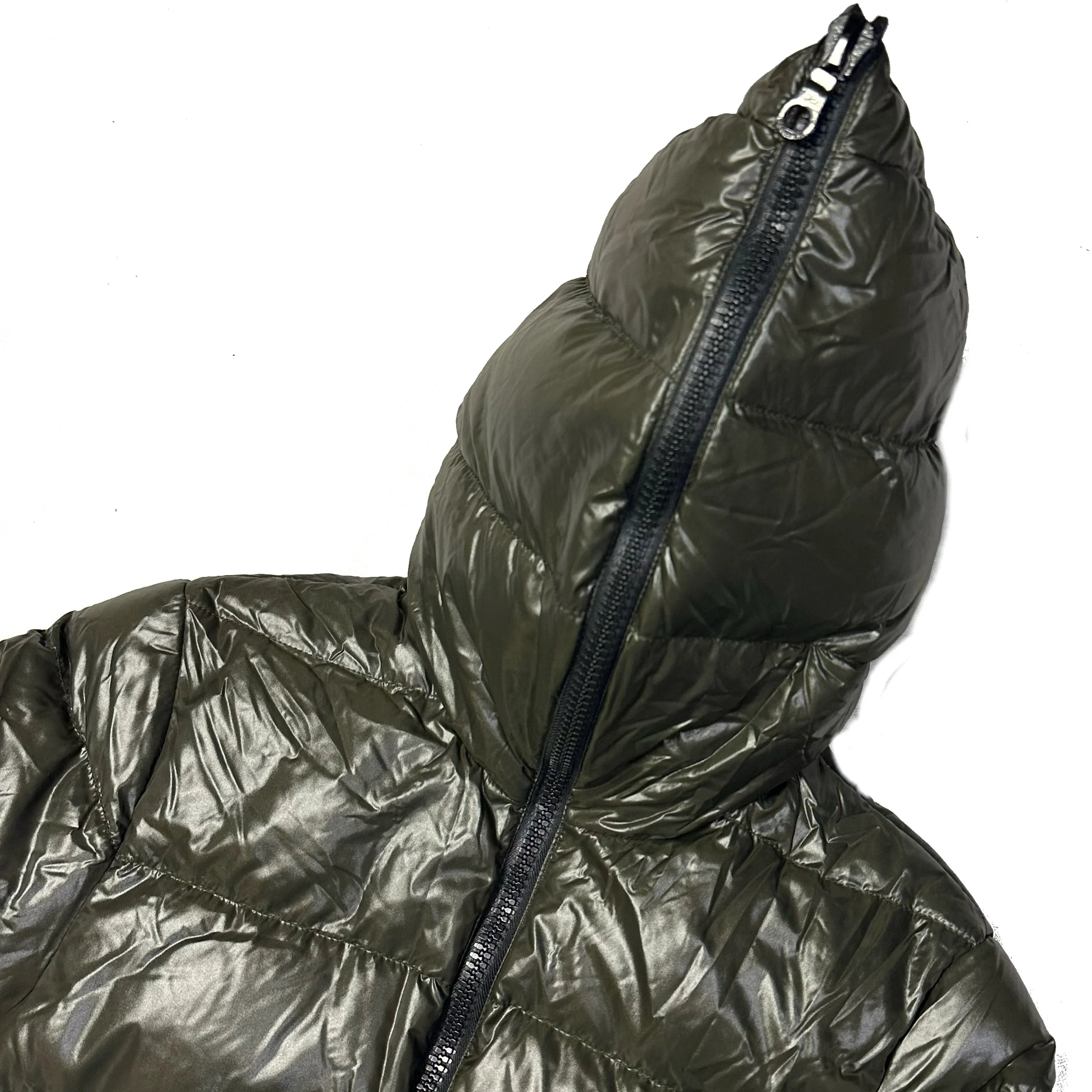 Puffer Jacket In Khaki Green - product image