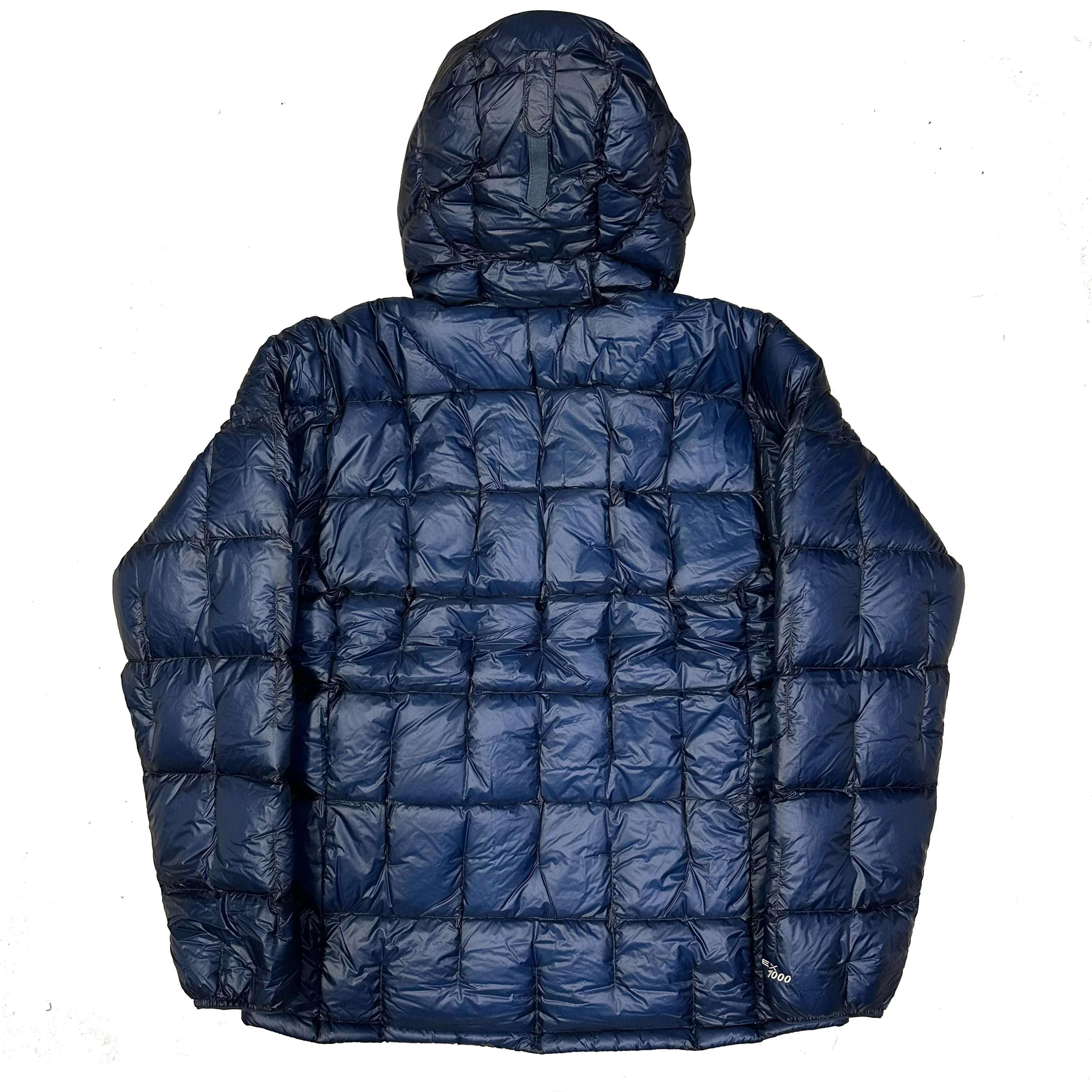 Plasma 1000 Alpine Down Parka Puffer Jacket In Navy Blue - product image