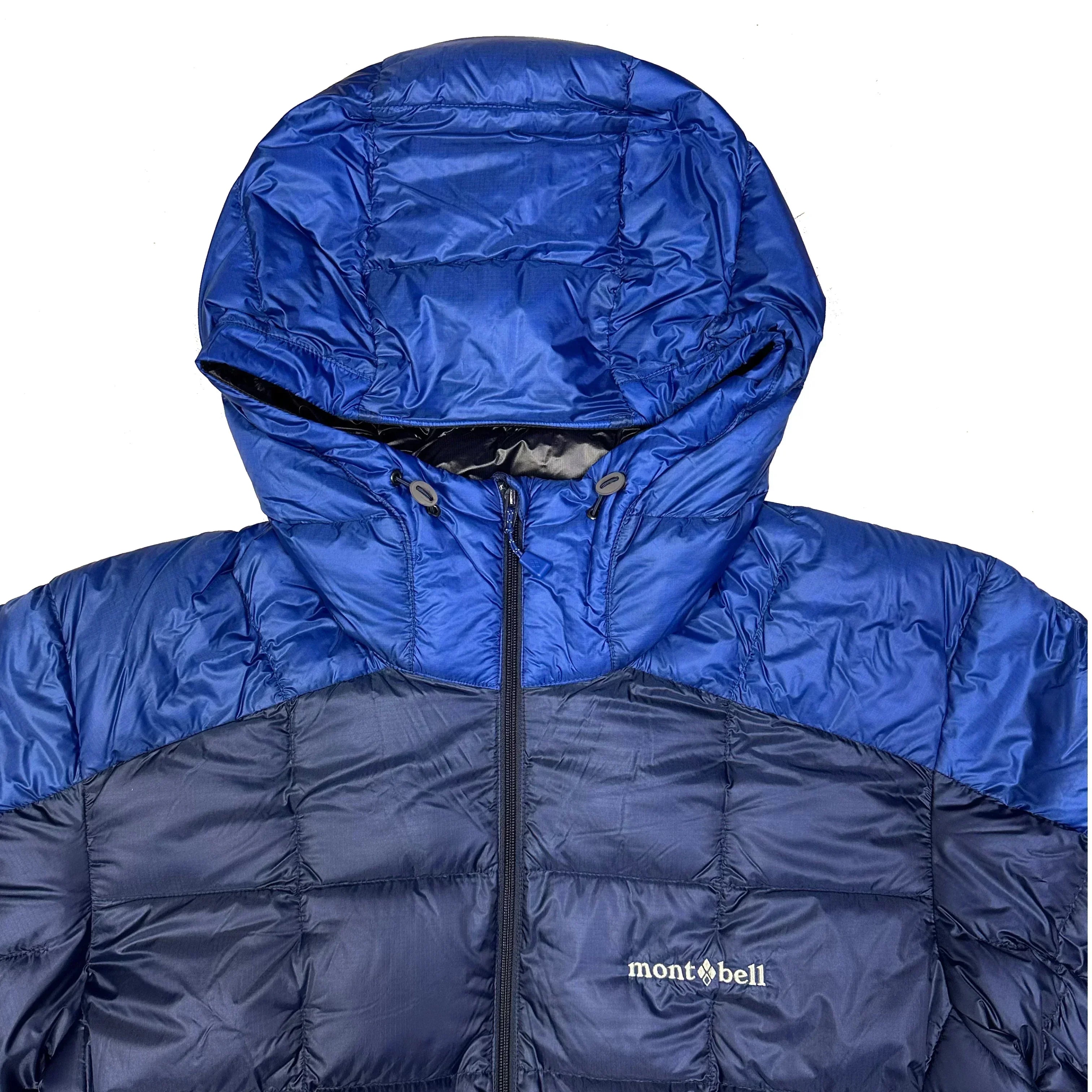 Superior Down Parka Puffer Jacket In Navy & Blue - product image