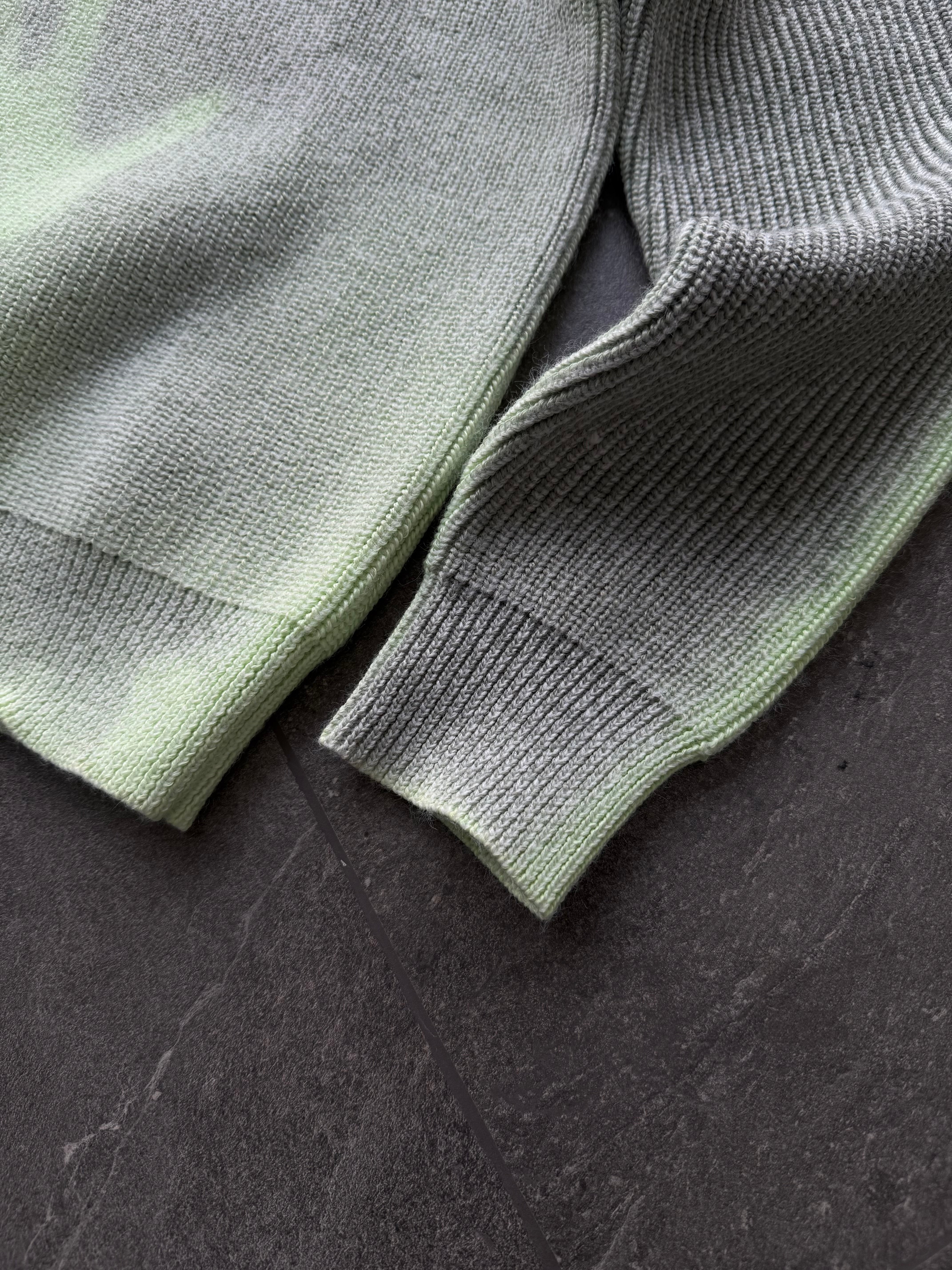 Heatrea Heat Reactive Longsleeve Knit Grey/Green