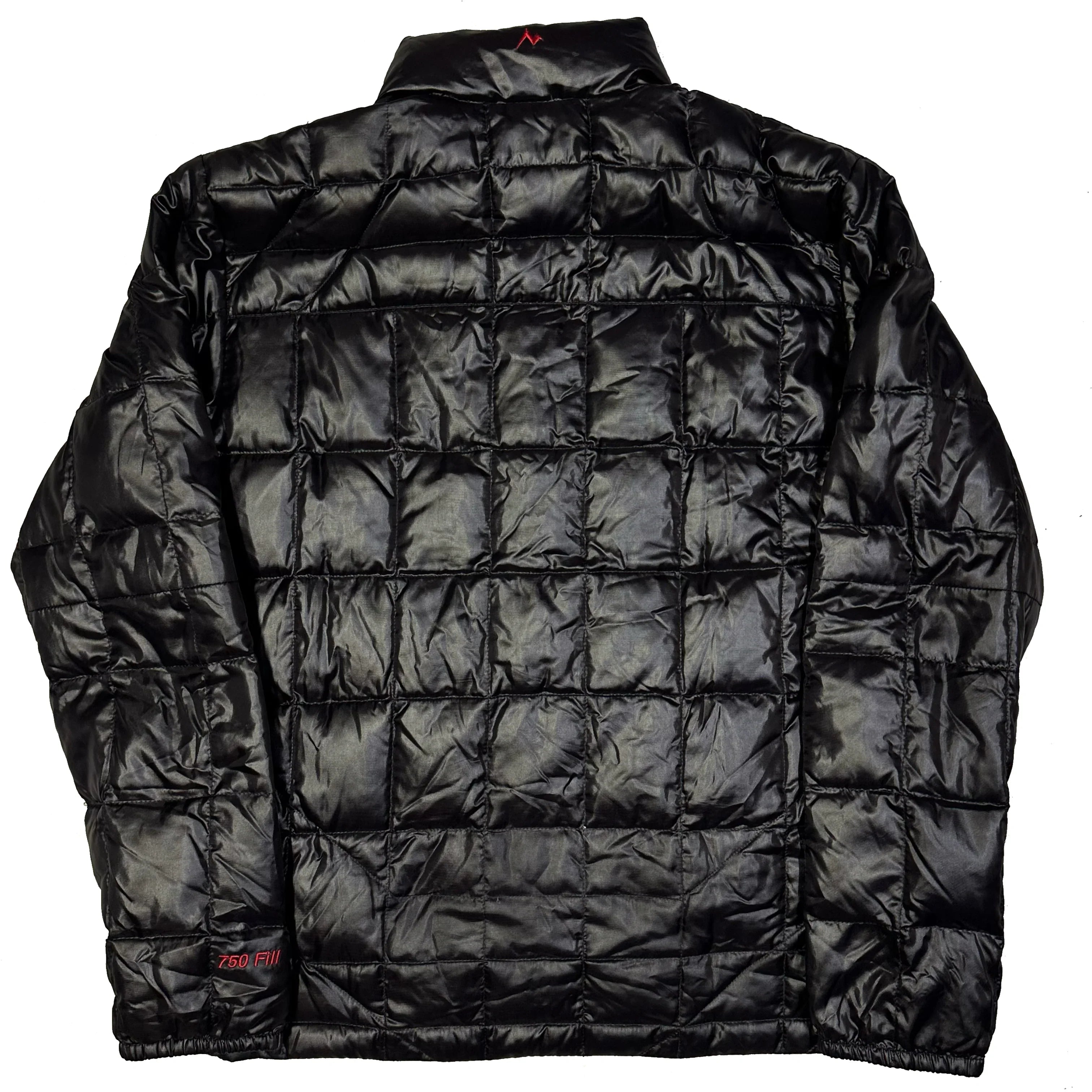 Square Stitch Down Puffer Jacket In Black - product image