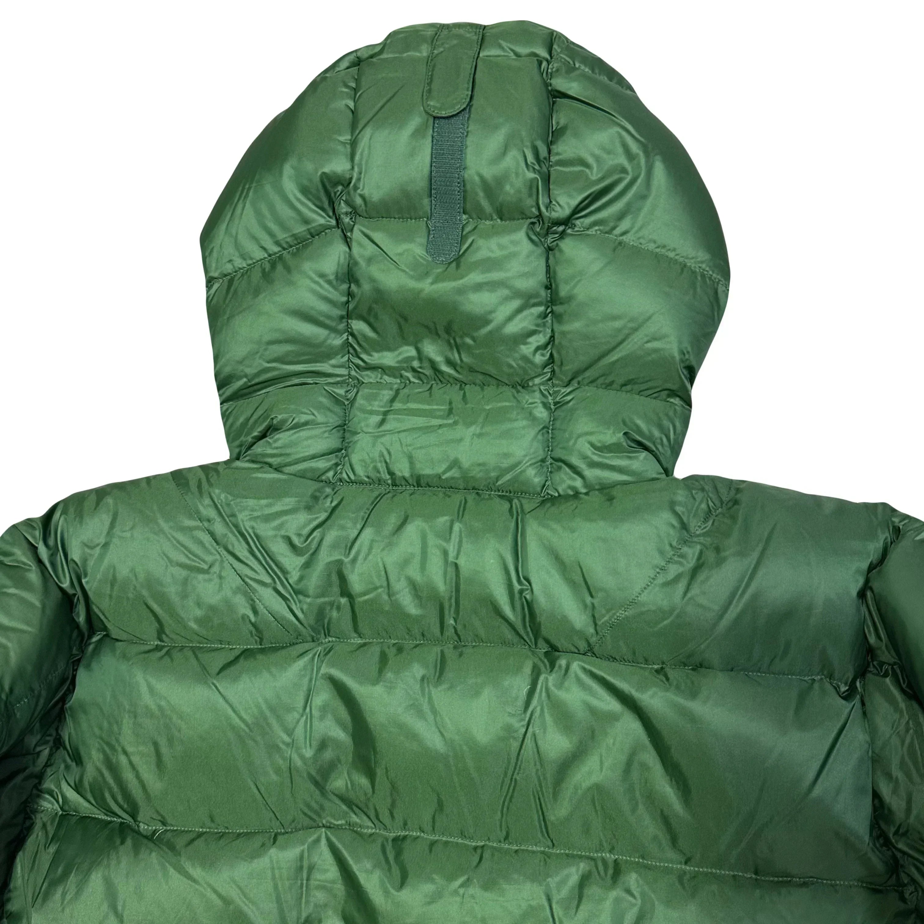 Light Alpine Down Puffer Jacket In Green - product image
