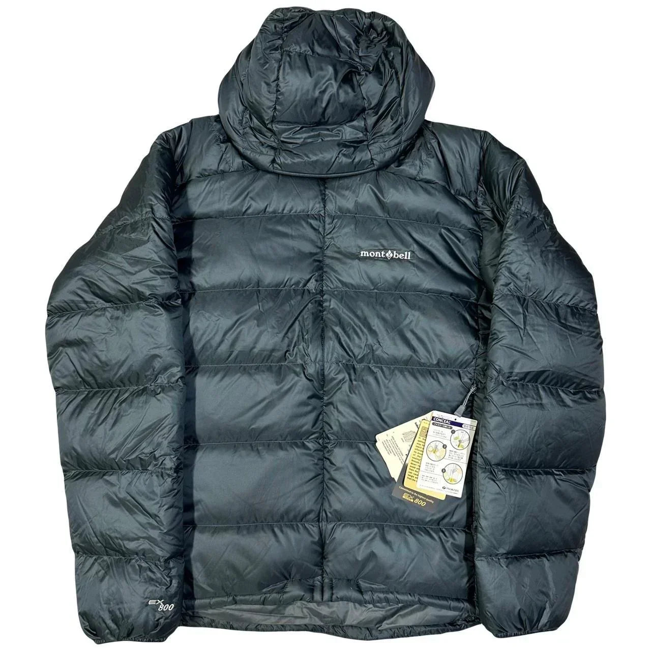 Light Alpine Down Puffer Jacket In Grey - product image