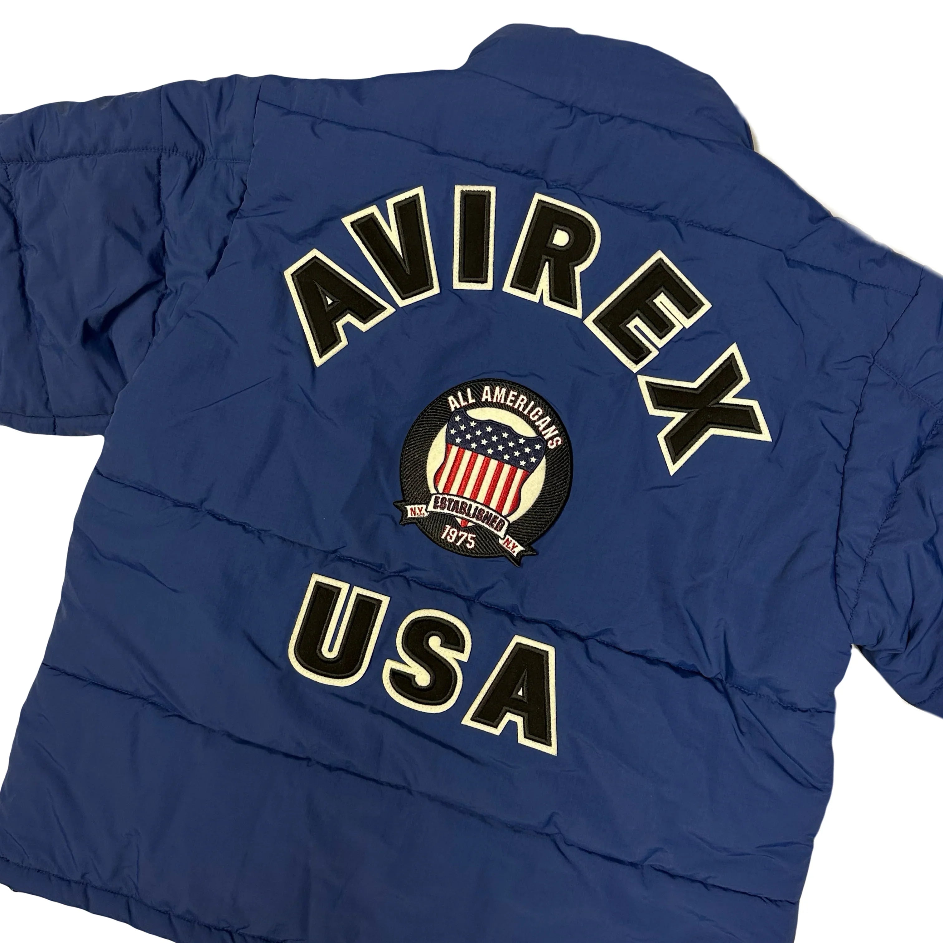 Icon Puffer Jacket In Blue - product image