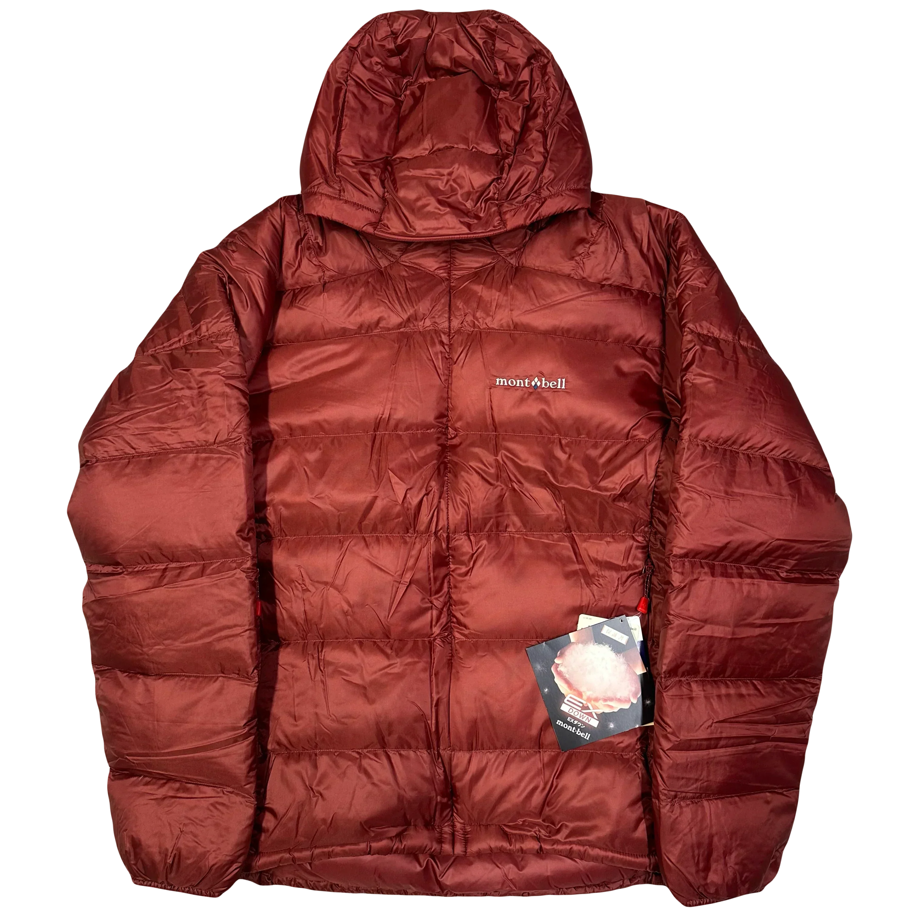 Light Alpine Down Puffer Jacket In Red - product image