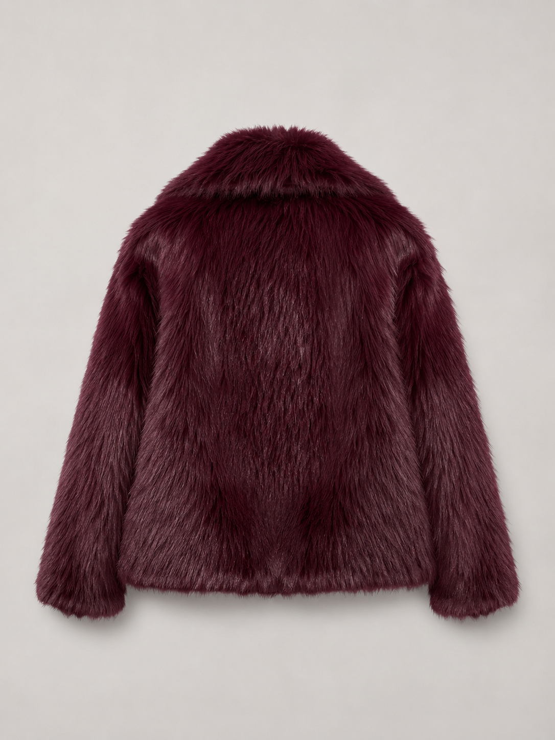 Women's Plush Cropped Faux Fur Jacket - product image 5