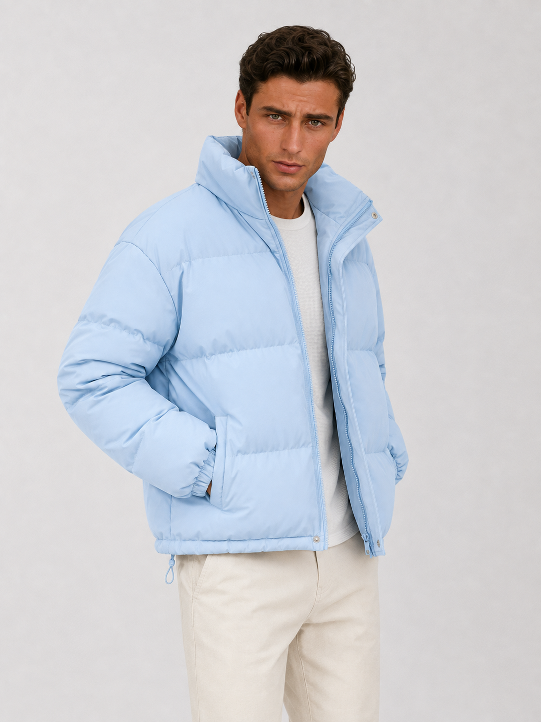 Women's Stand Collar Puffer Jacket - product image 5