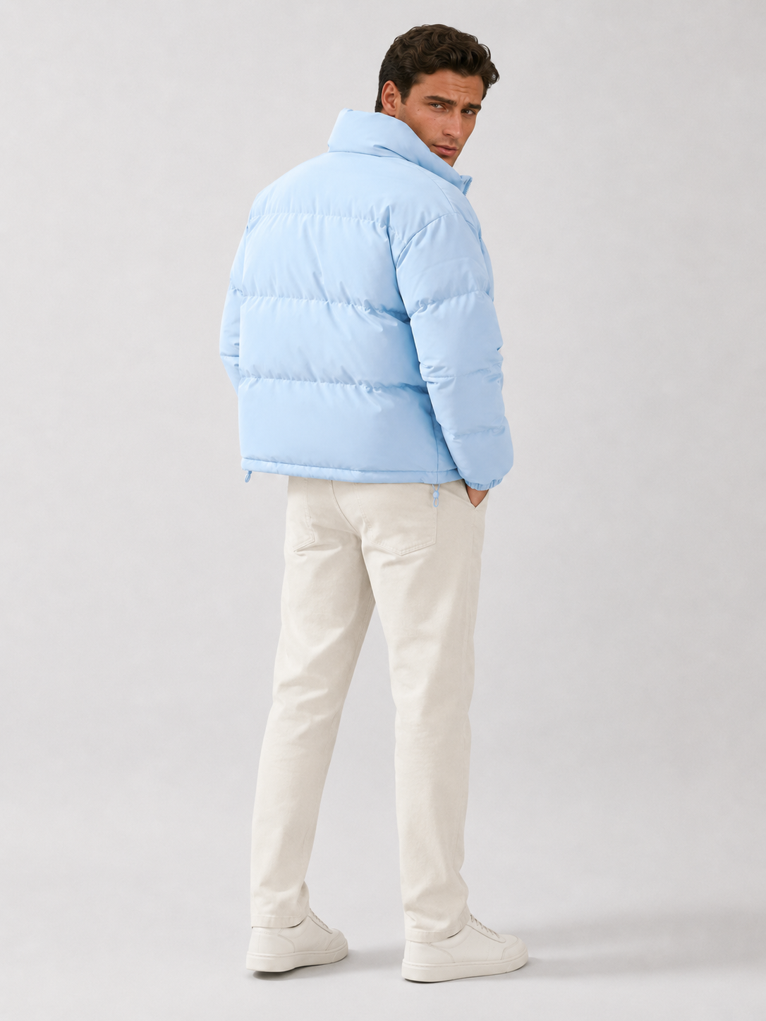 Women's Stand Collar Puffer Jacket - product image 4
