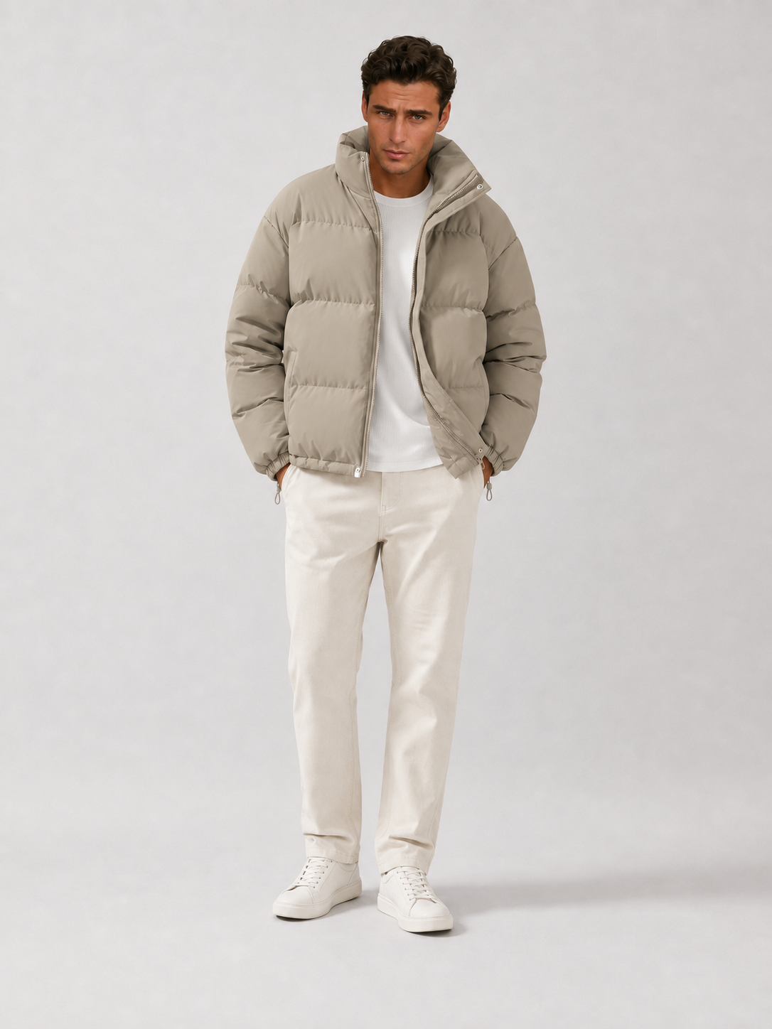 Women's Stand Collar Puffer Jacket - product image 7