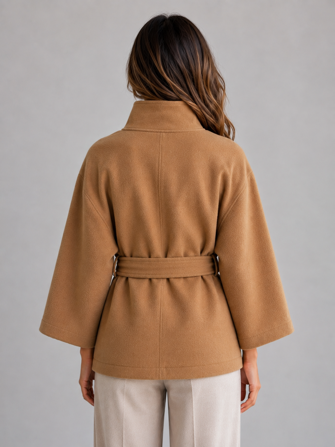 Women's Belted Cape Jacket - product image 2