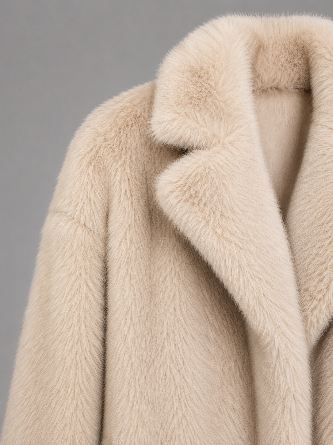 Women's Oversized Faux Fur Coat - product image 4