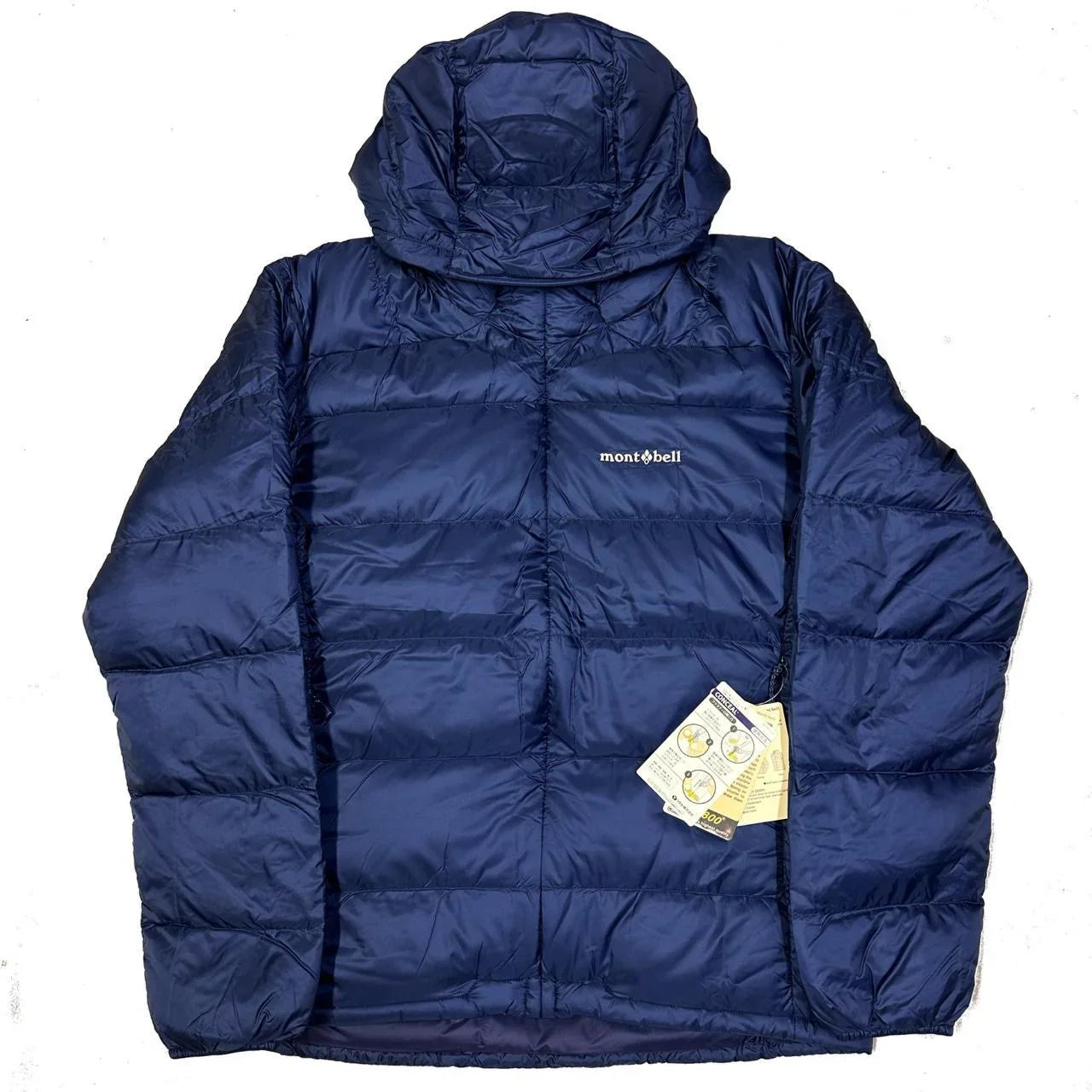 Light Alpine Down Puffer Jacket In Navy Blue - product image
