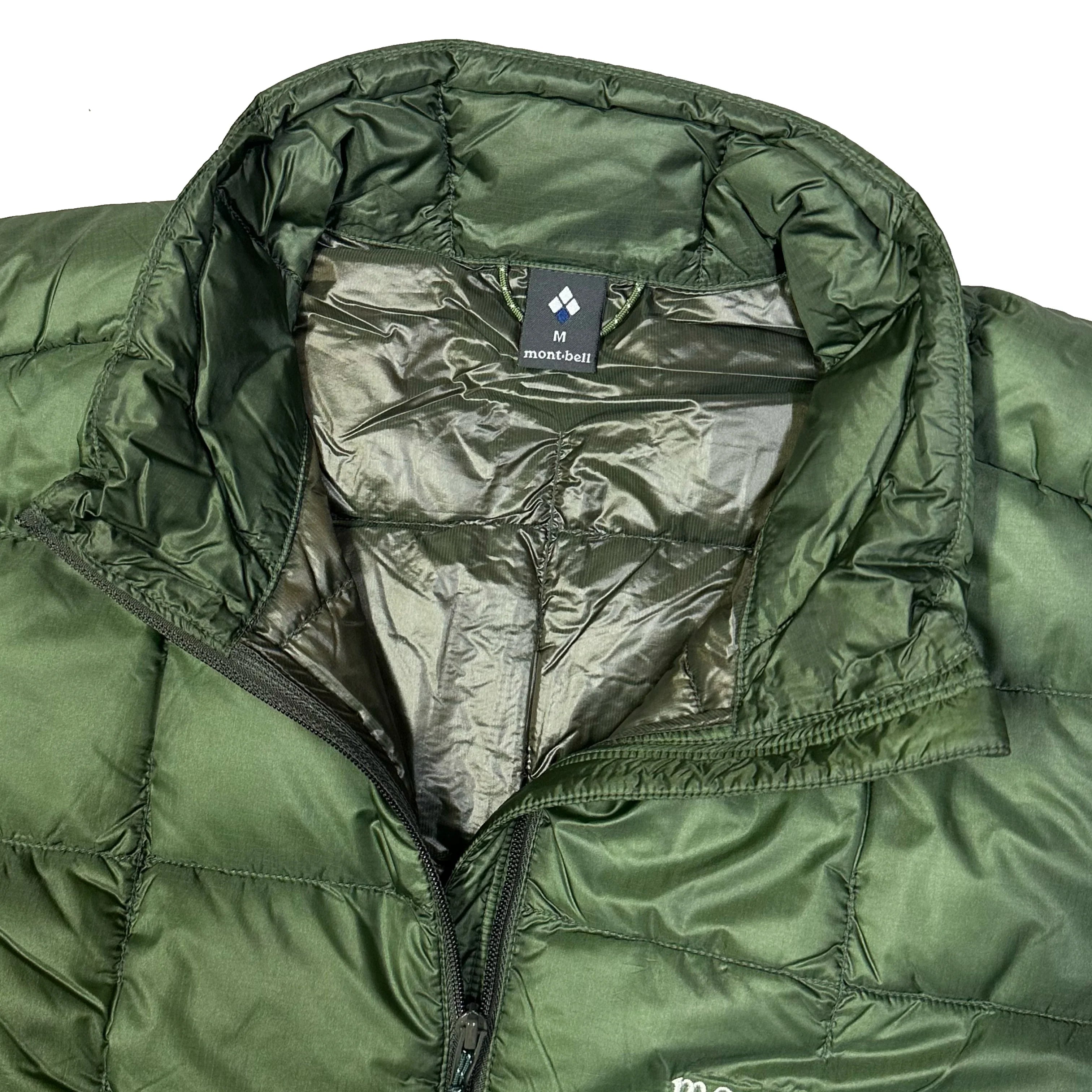 Superior Down Puffer Jacket In Dark Green - product image