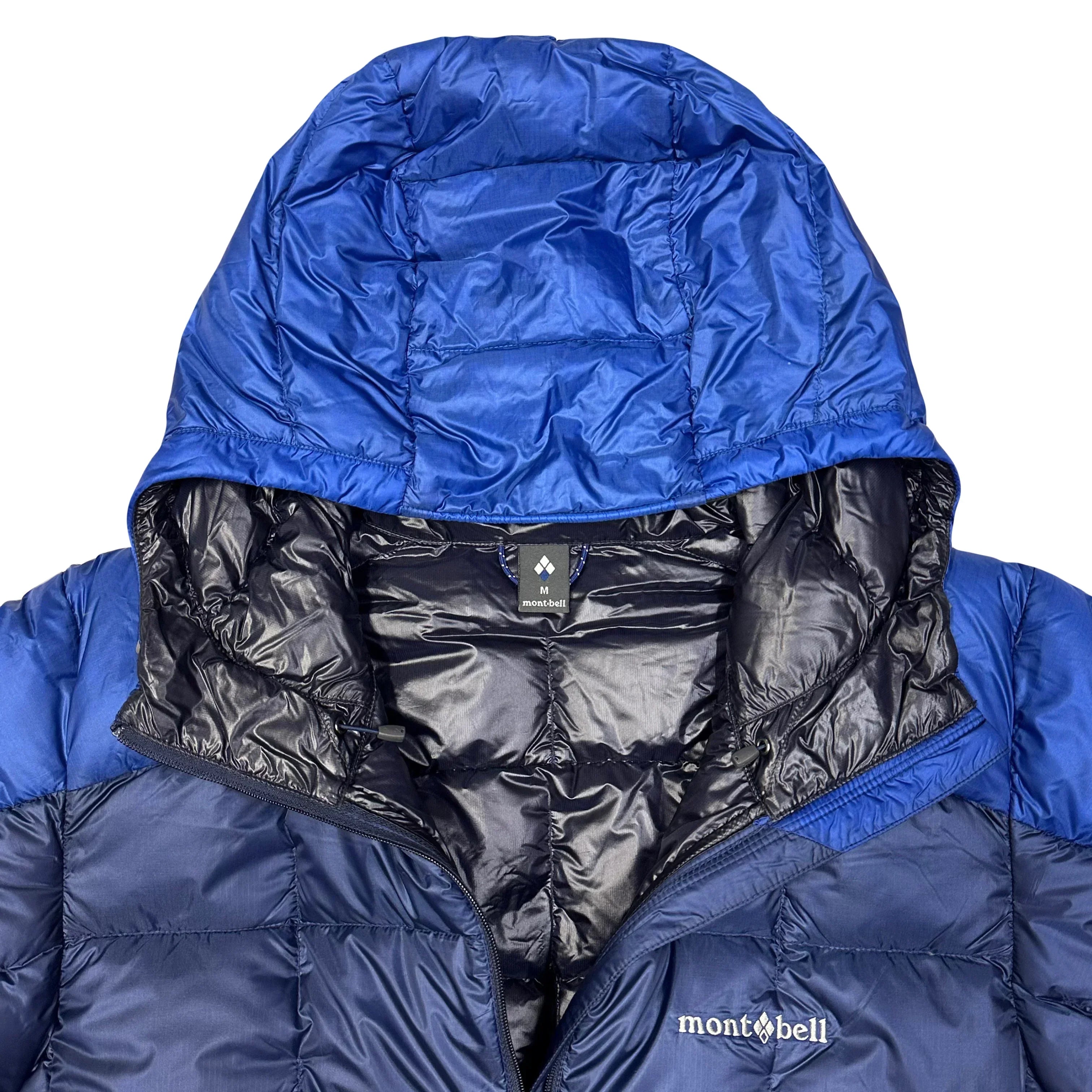 Superior Down Parka Puffer Jacket In Navy & Blue - product image
