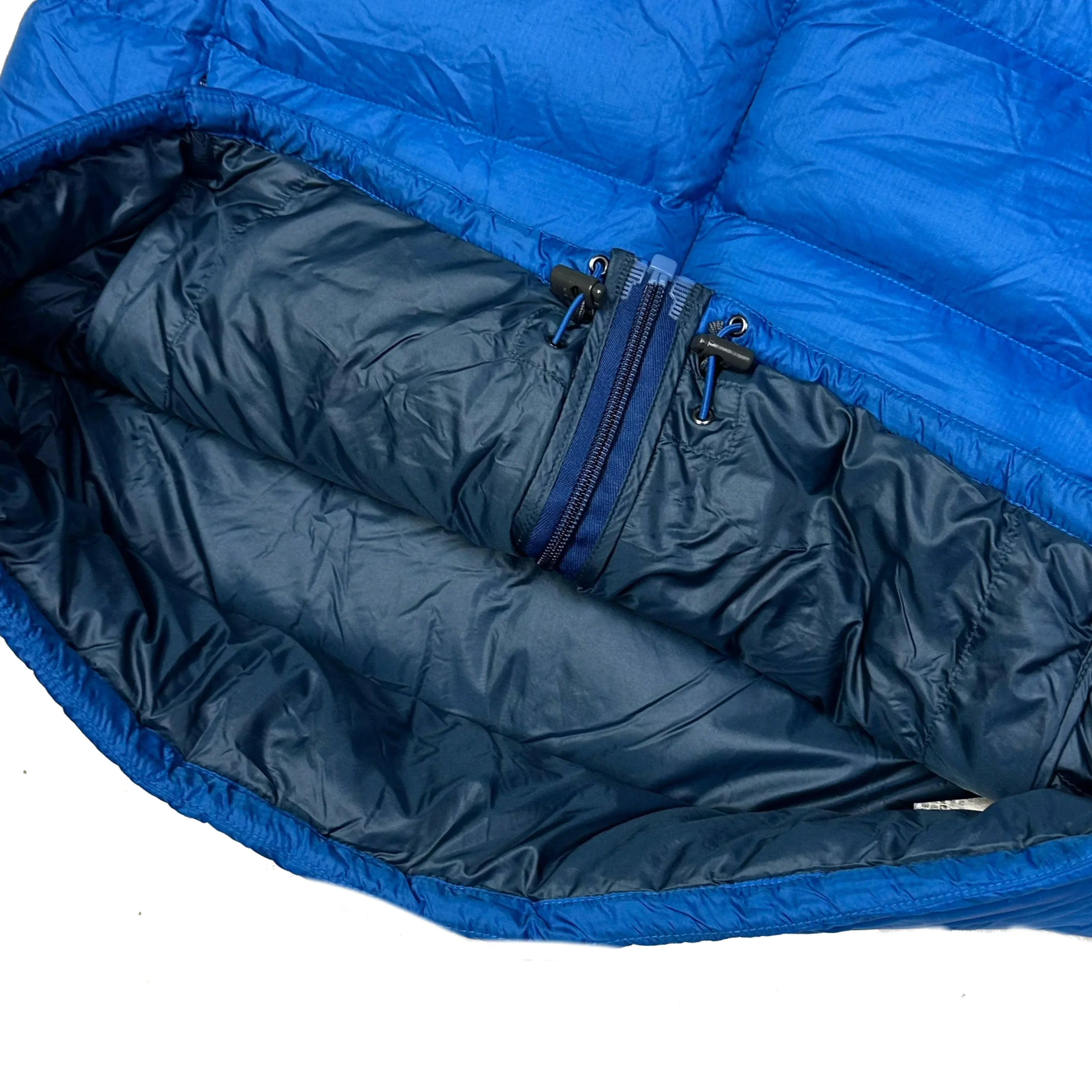 Light Alpine Down Puffer Jacket In Blue - product image