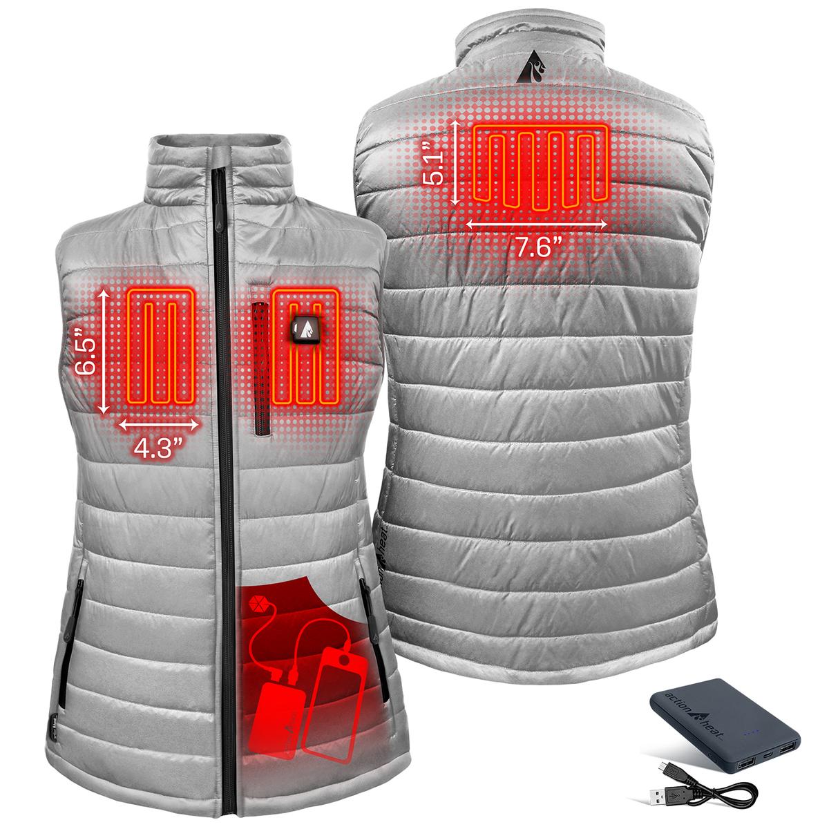Heatrea 5V Women's Battery Heated Insulated Puffer Vest
