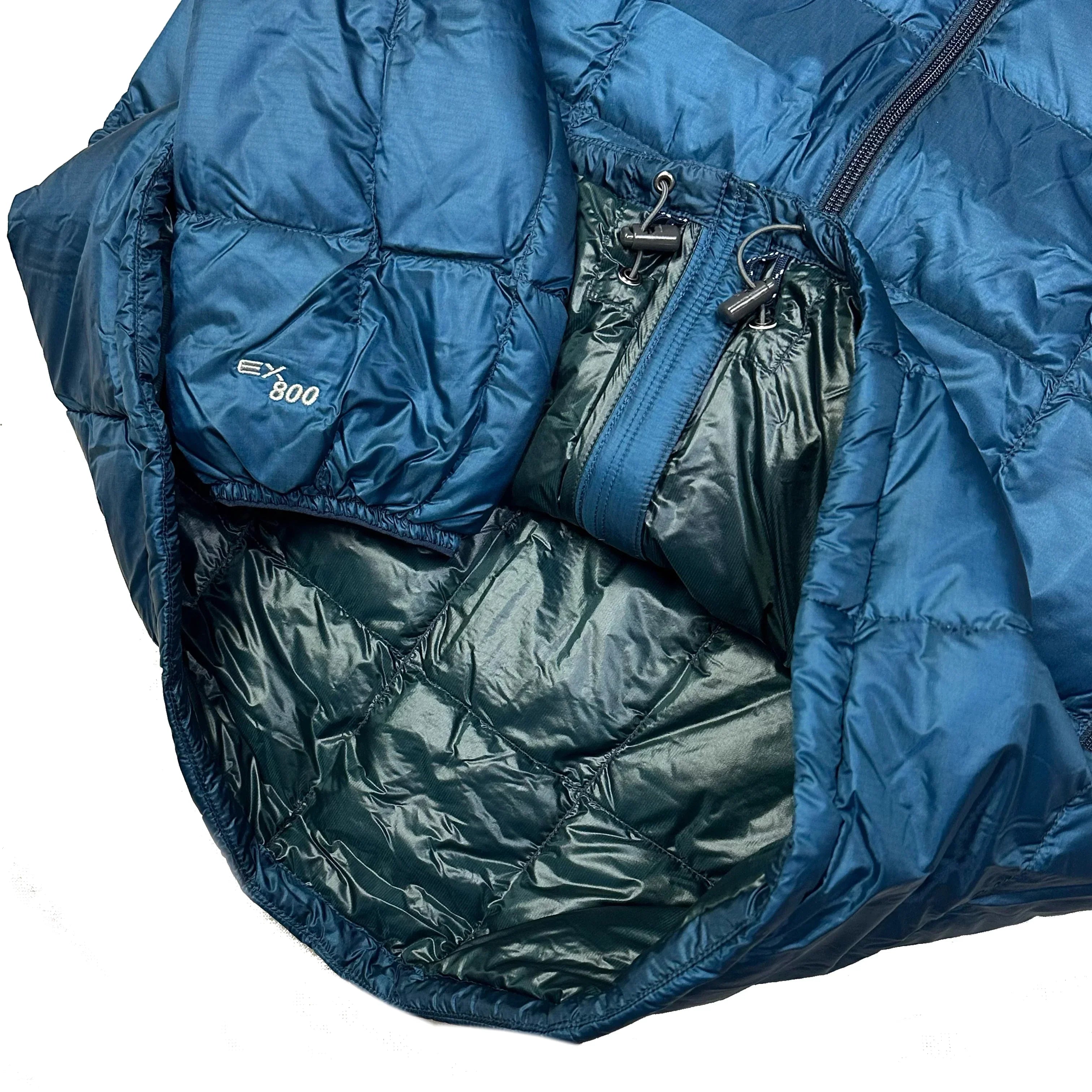 Superior Down Parka Puffer Jacket In Blue - product image