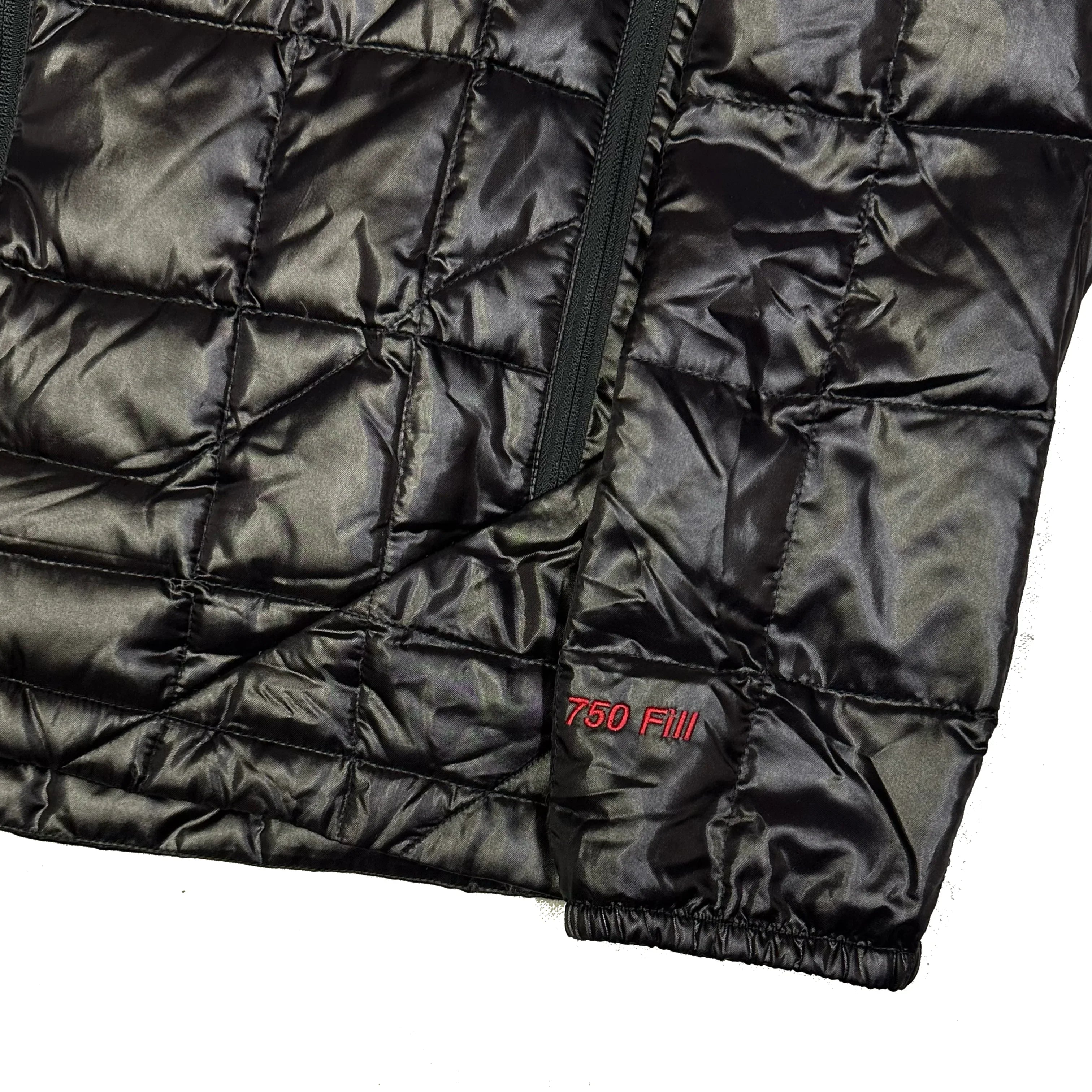 Square Stitch Down Puffer Jacket In Black - product image