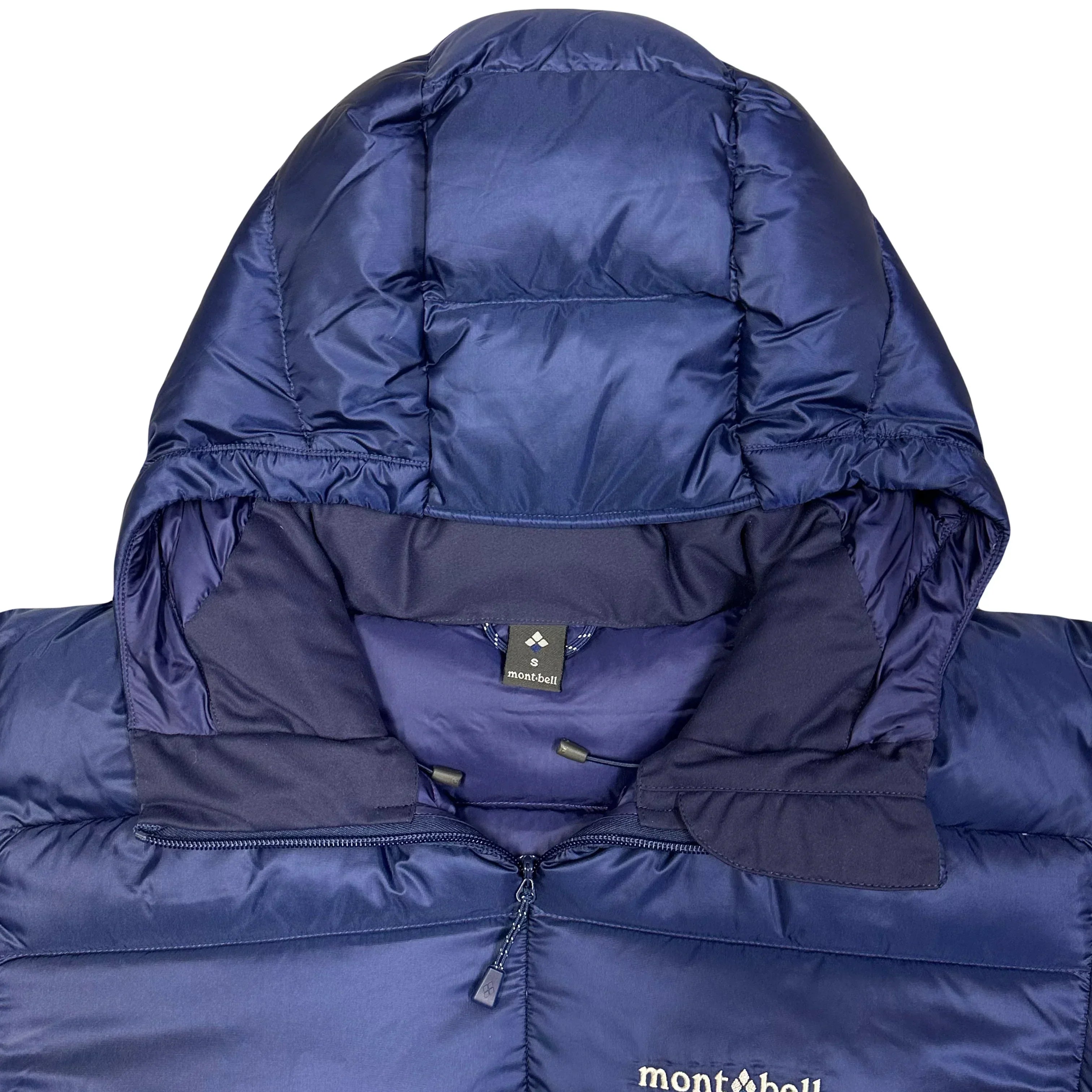 Light Alpine Down Puffer Jacket In Navy Blue - product image