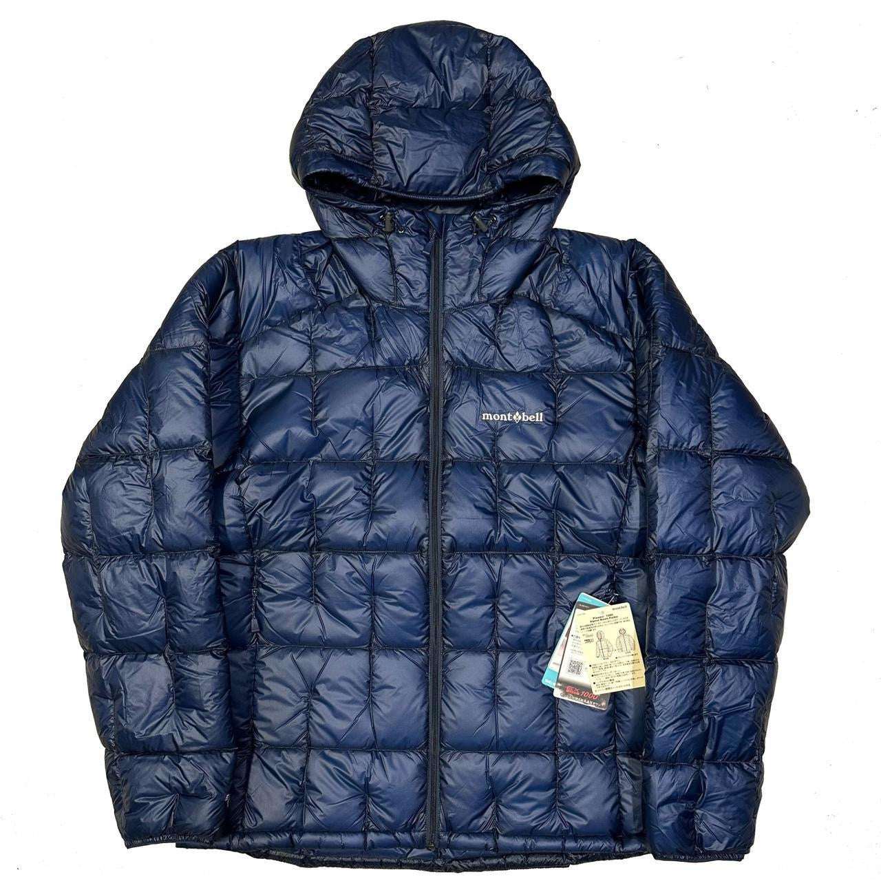 Plasma 1000 Alpine Down Parka Puffer Jacket In Navy Blue - product image