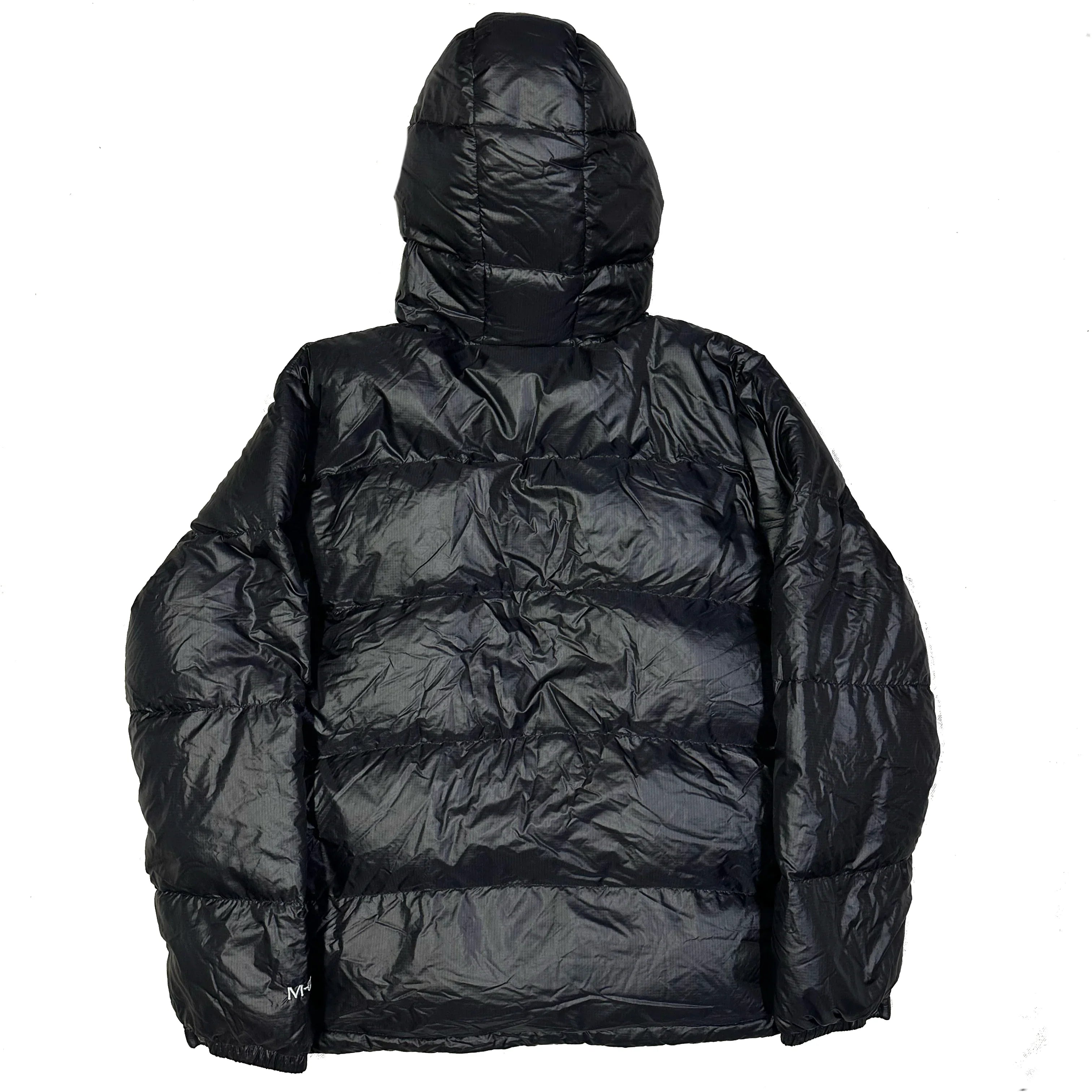 Asymmetrical Down Puffer Jacket In Black - product image