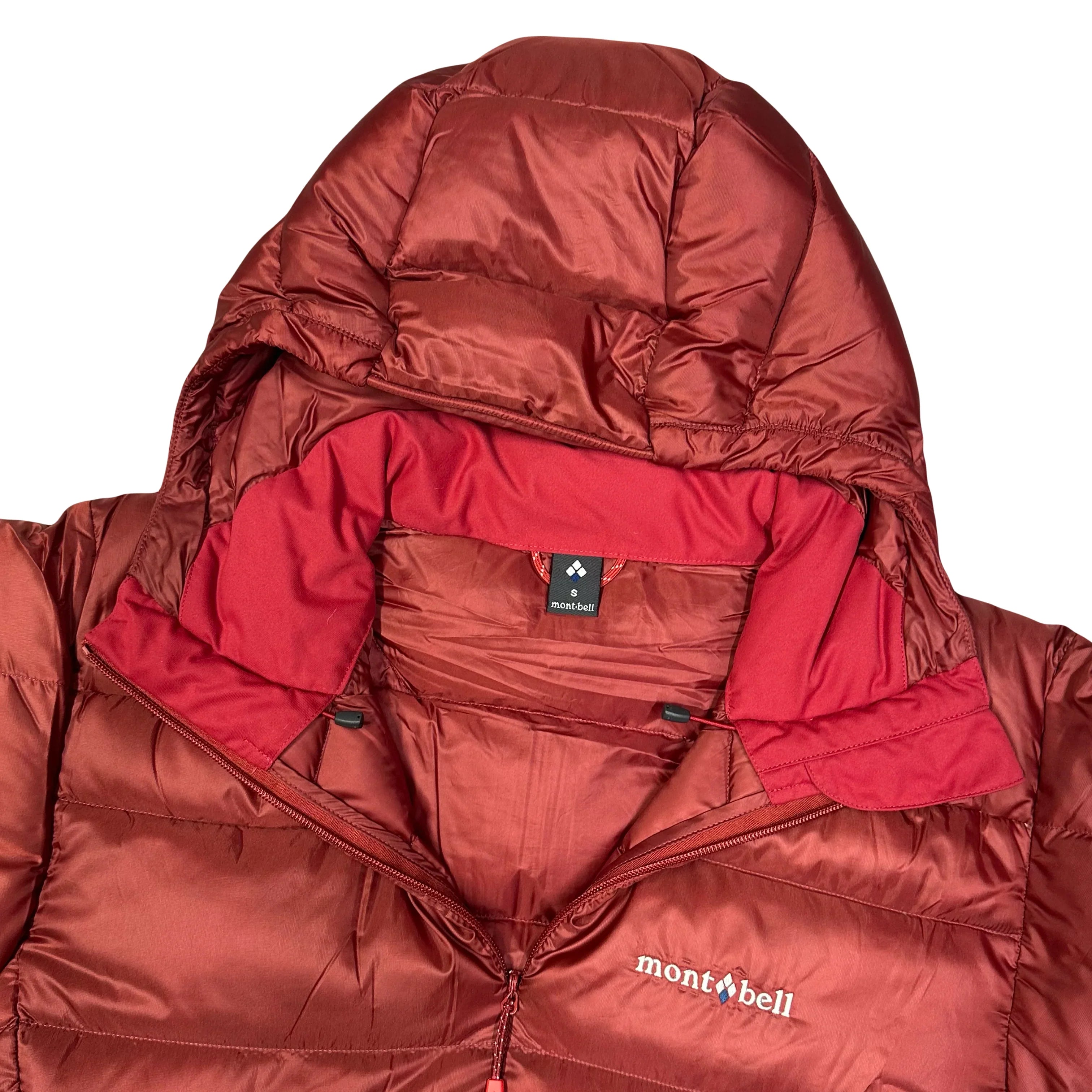 Light Alpine Down Puffer Jacket In Red - product image
