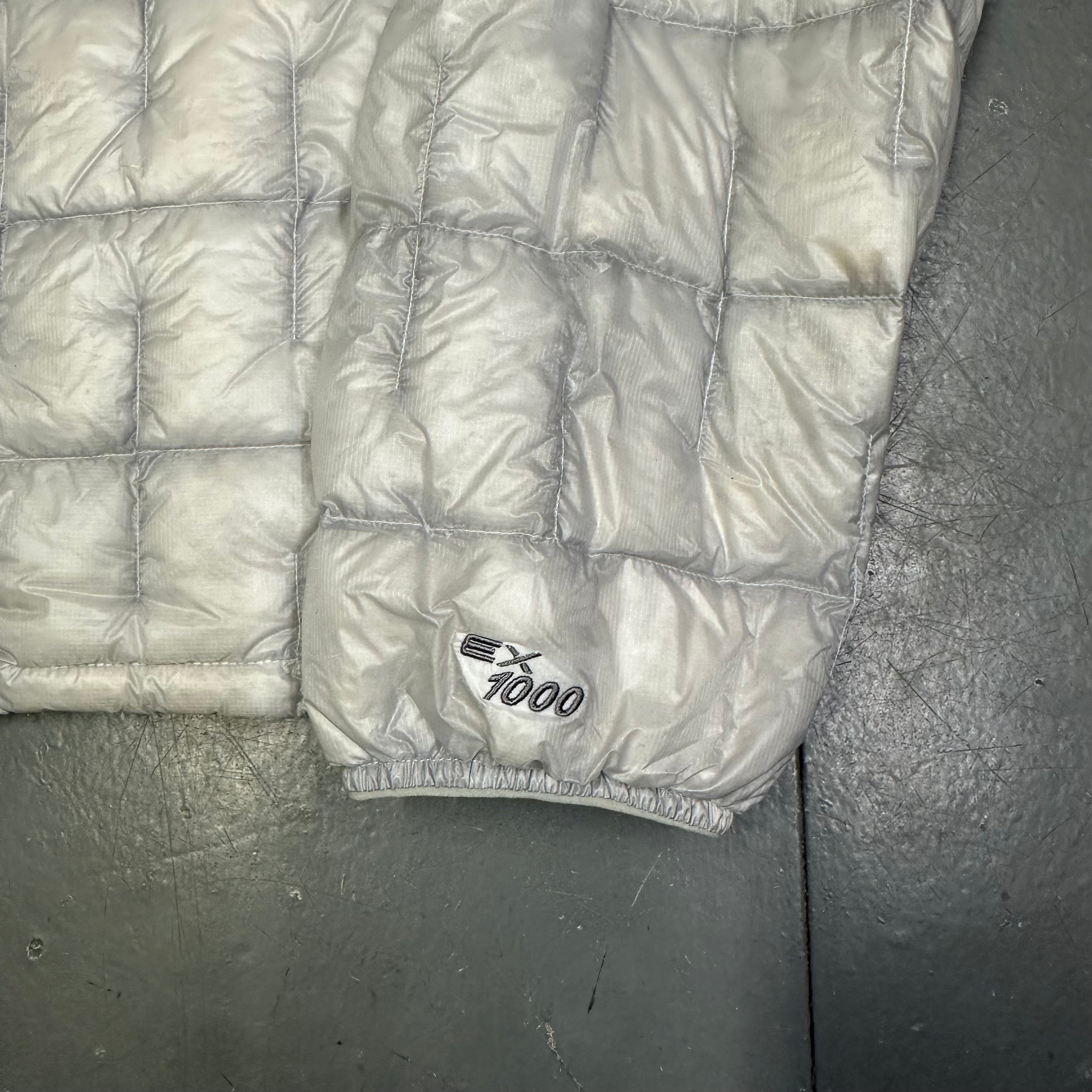 Plasma 1000 Alpine Down Parka Puffer Jacket In Grey - product image