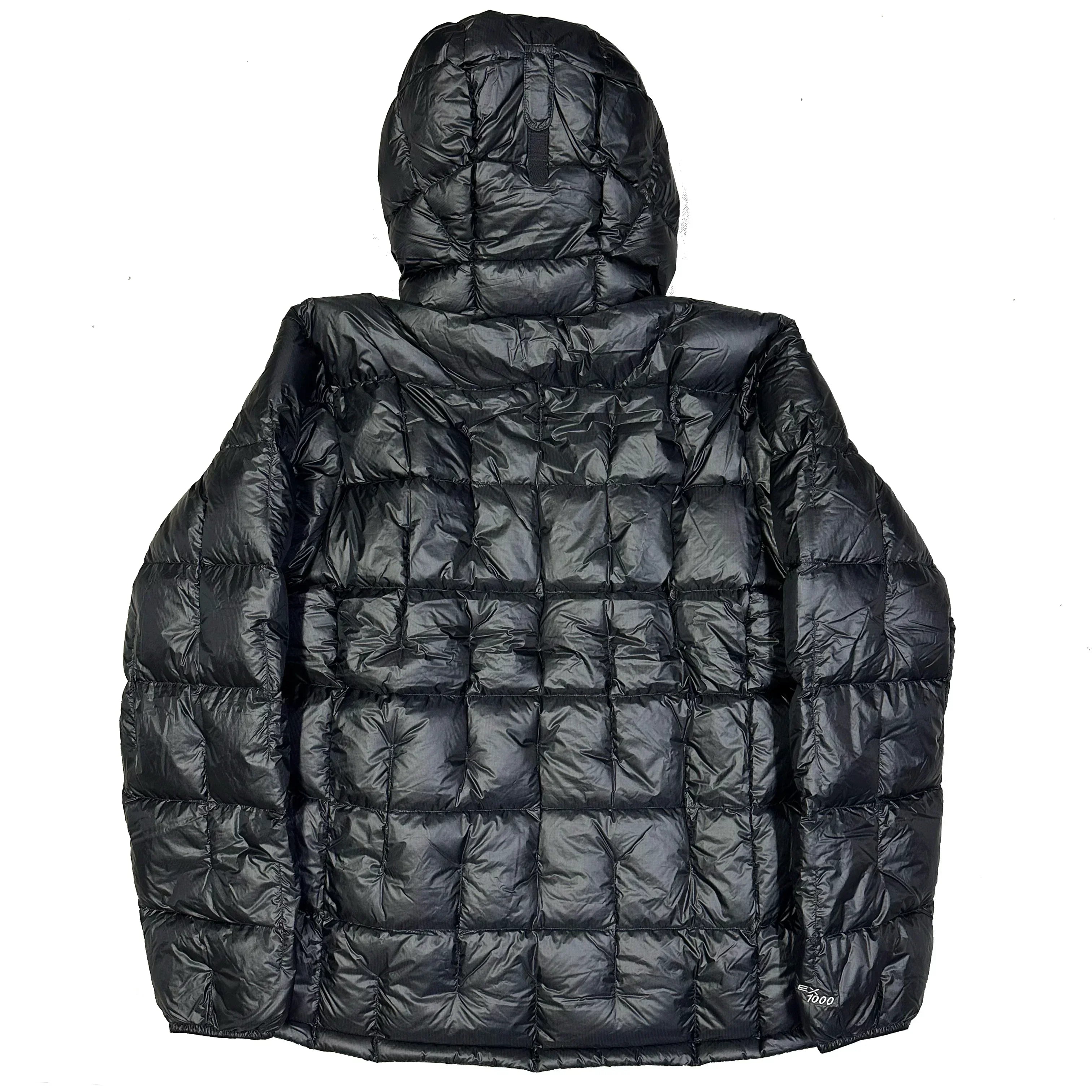 Plasma 1000 Alpine Down Parka Puffer Jacket In Black - product image