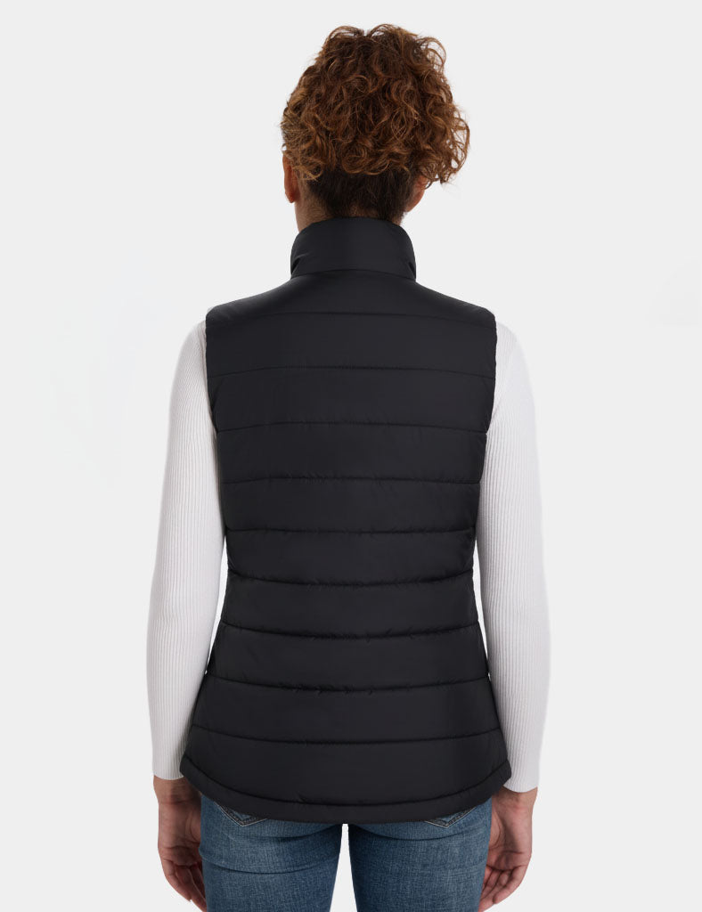 Women's Dual-Control-Water-Repellent-Heated Classic Vest 12V, EW28