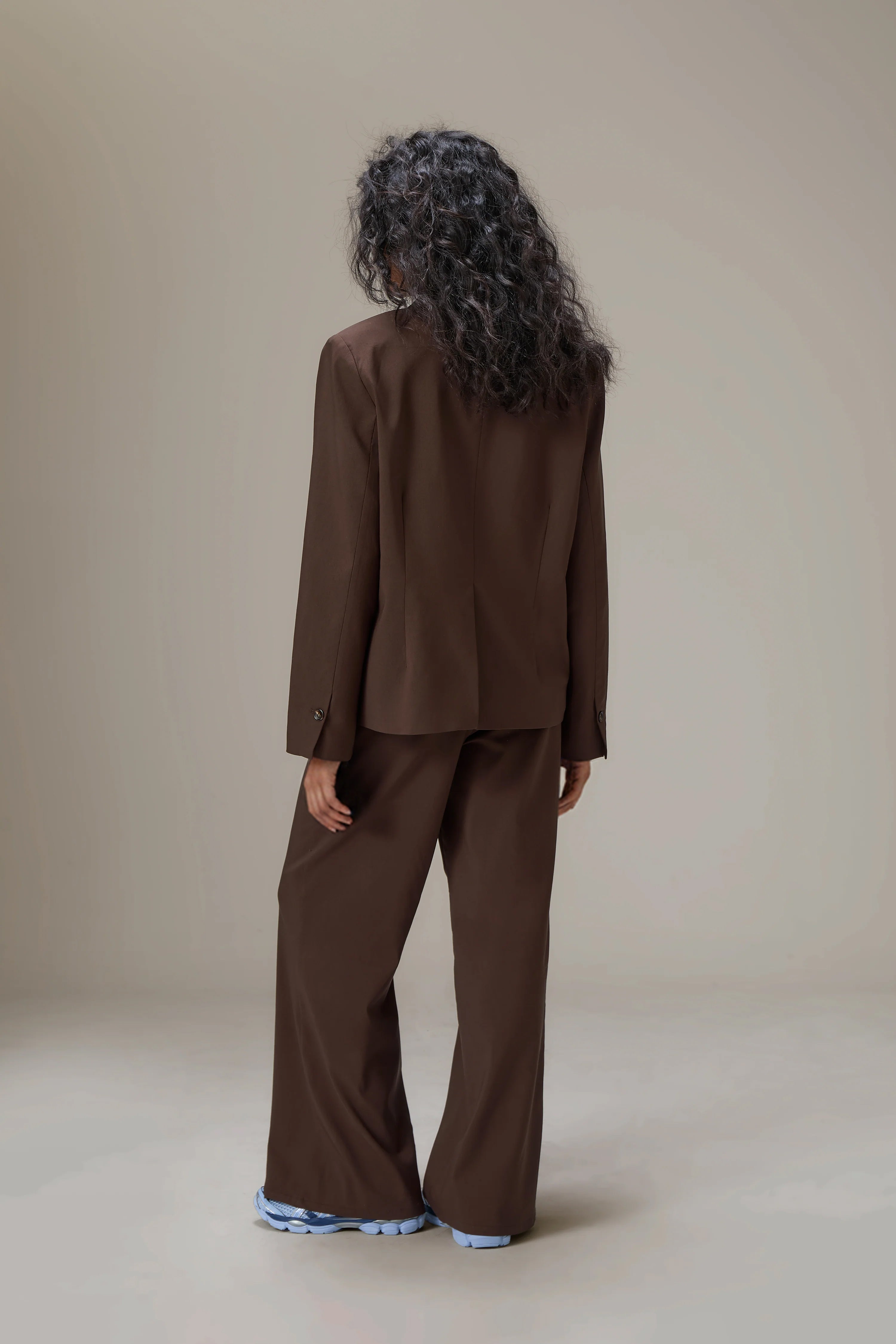 Fargo Boxy Blazer in Brown - image 10