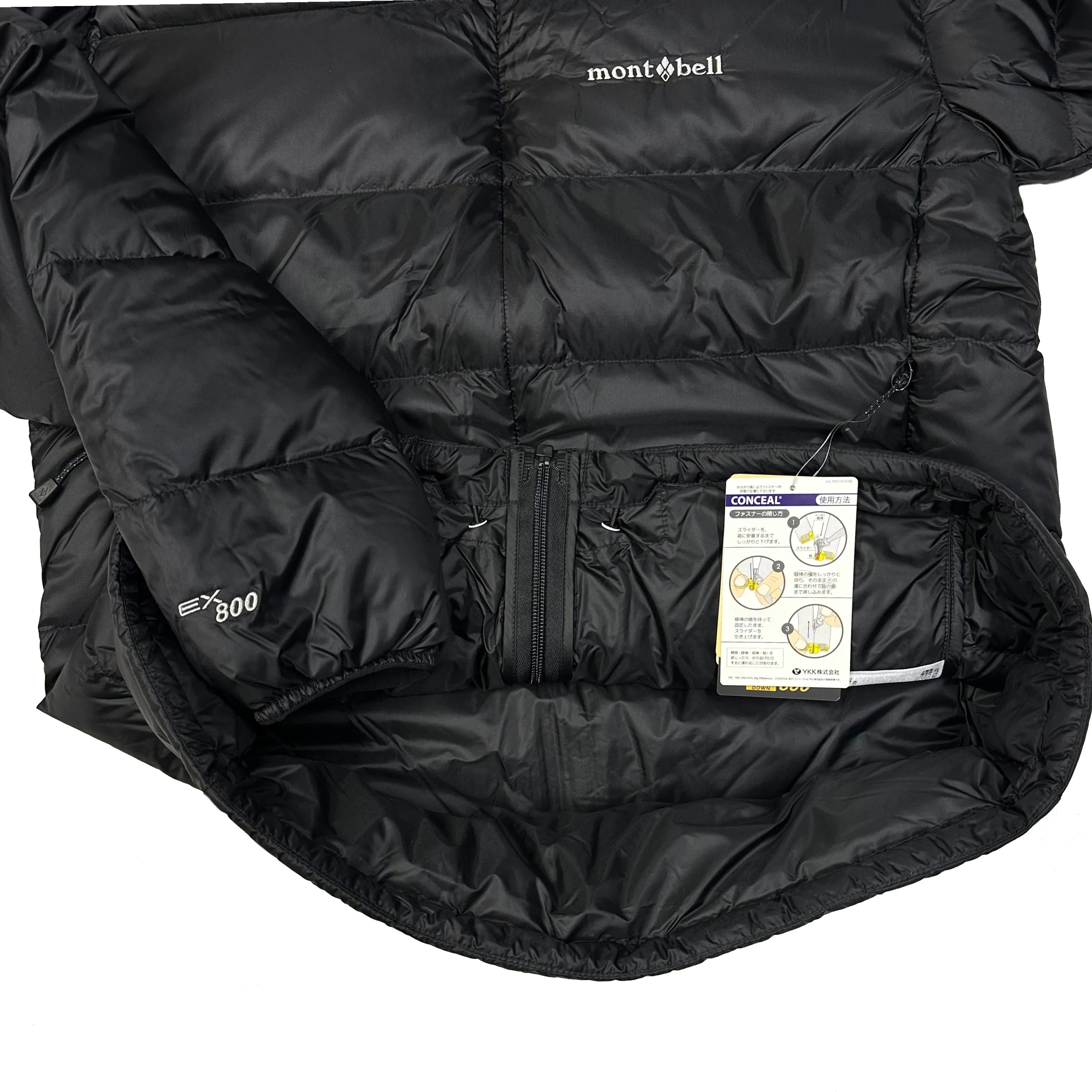 Light Alpine Down Puffer Jacket In black - product image