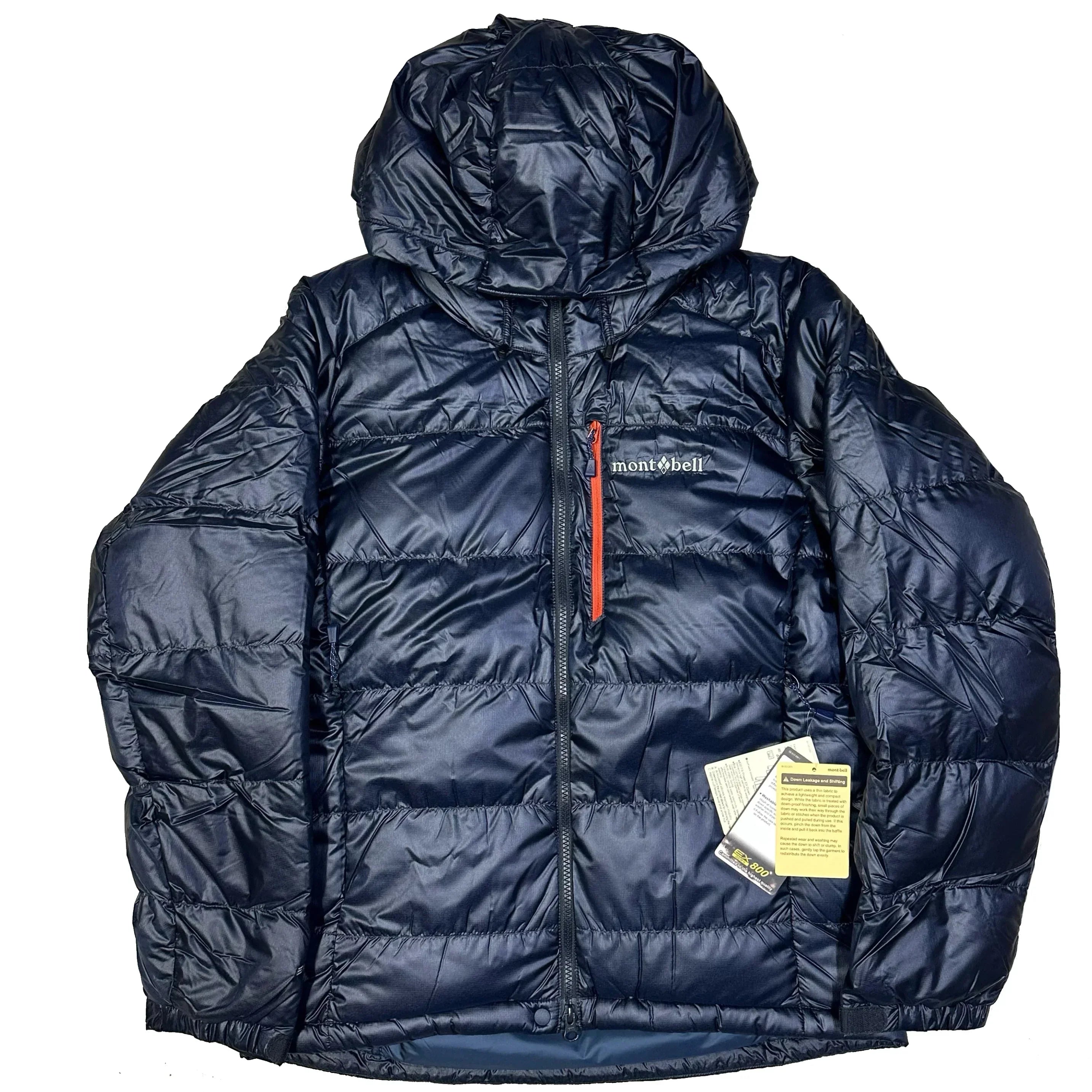 Alpine Down Parka Puffer Jacket In Navy Blue - product image