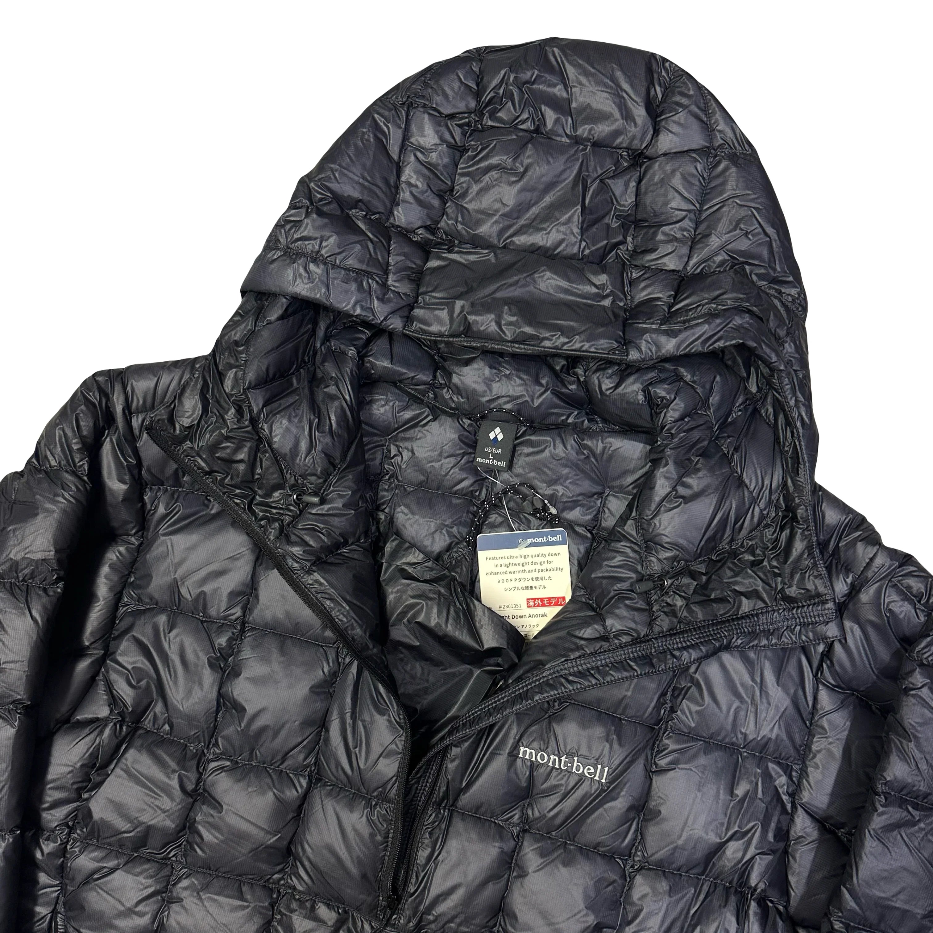 EX Light Down Anorak jacket in Charcoal Grey - EX 900 - product image