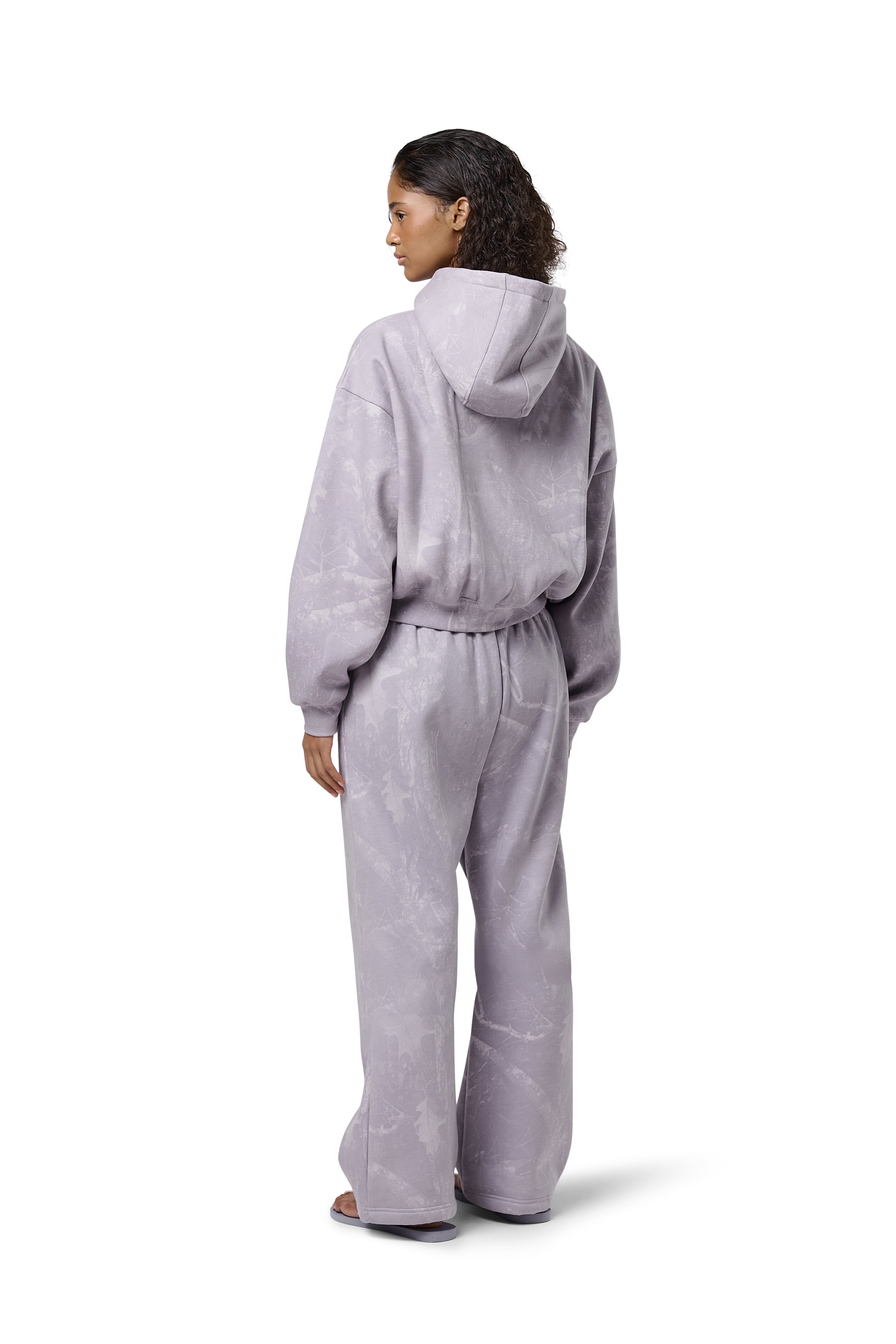 Ranch Shrunken Hoodie in Lilac Camo - image 3