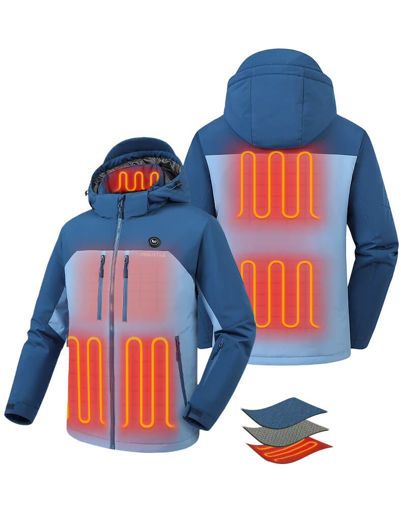 Men's Waterproof Heated Lightweight FELLEX® Jacket 12V, M19